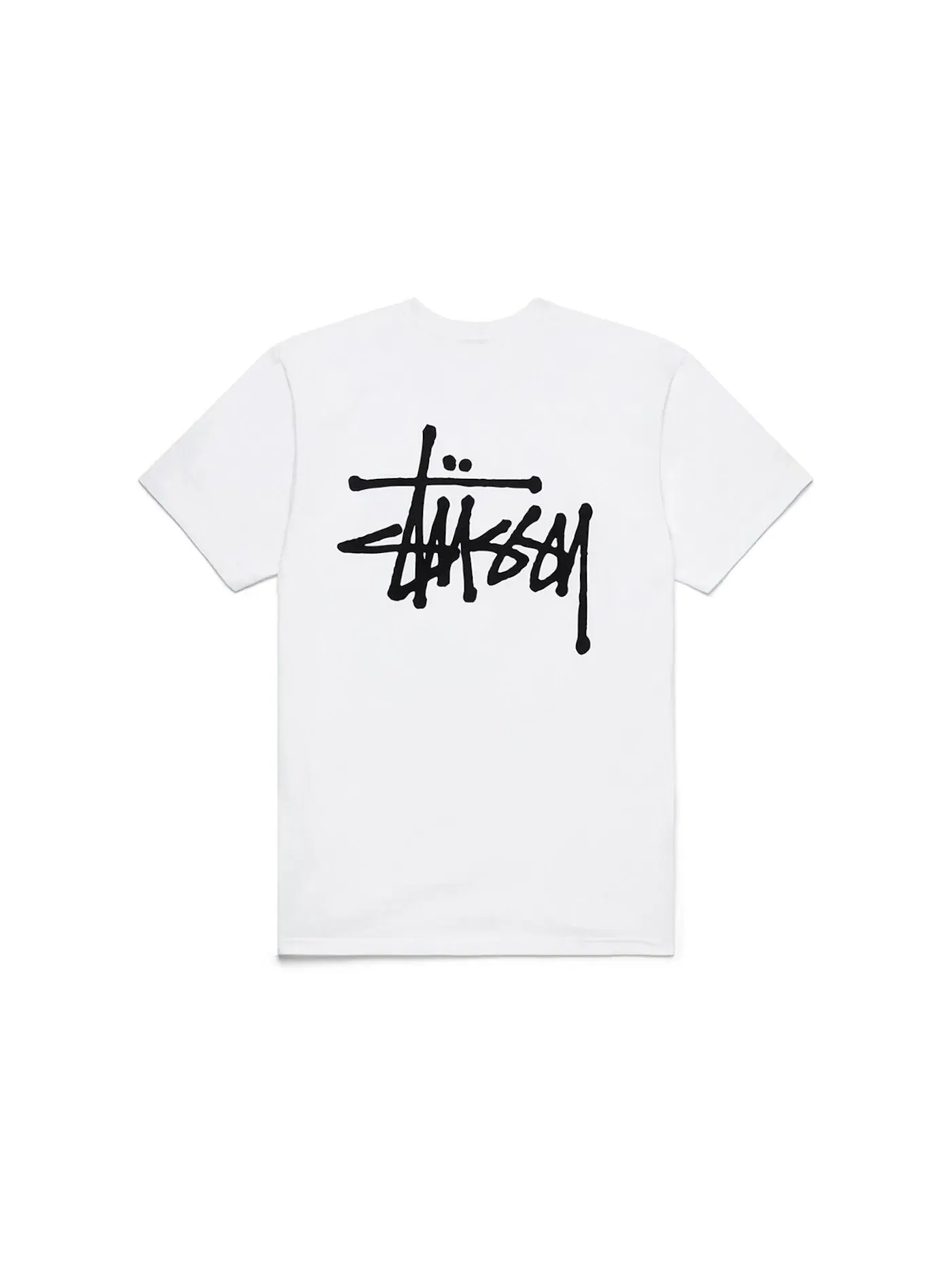 Мужская футболка с принтом Stussy T-shirt Stussy — изображение 1 из 4, белый