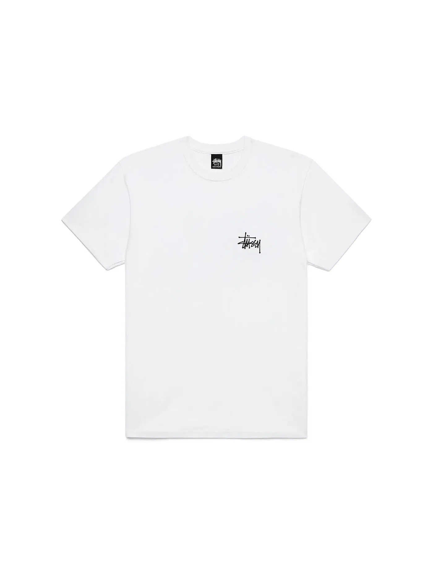 Мужская футболка с принтом Stussy T-shirt Stussy — изображение 2 из 4, белый