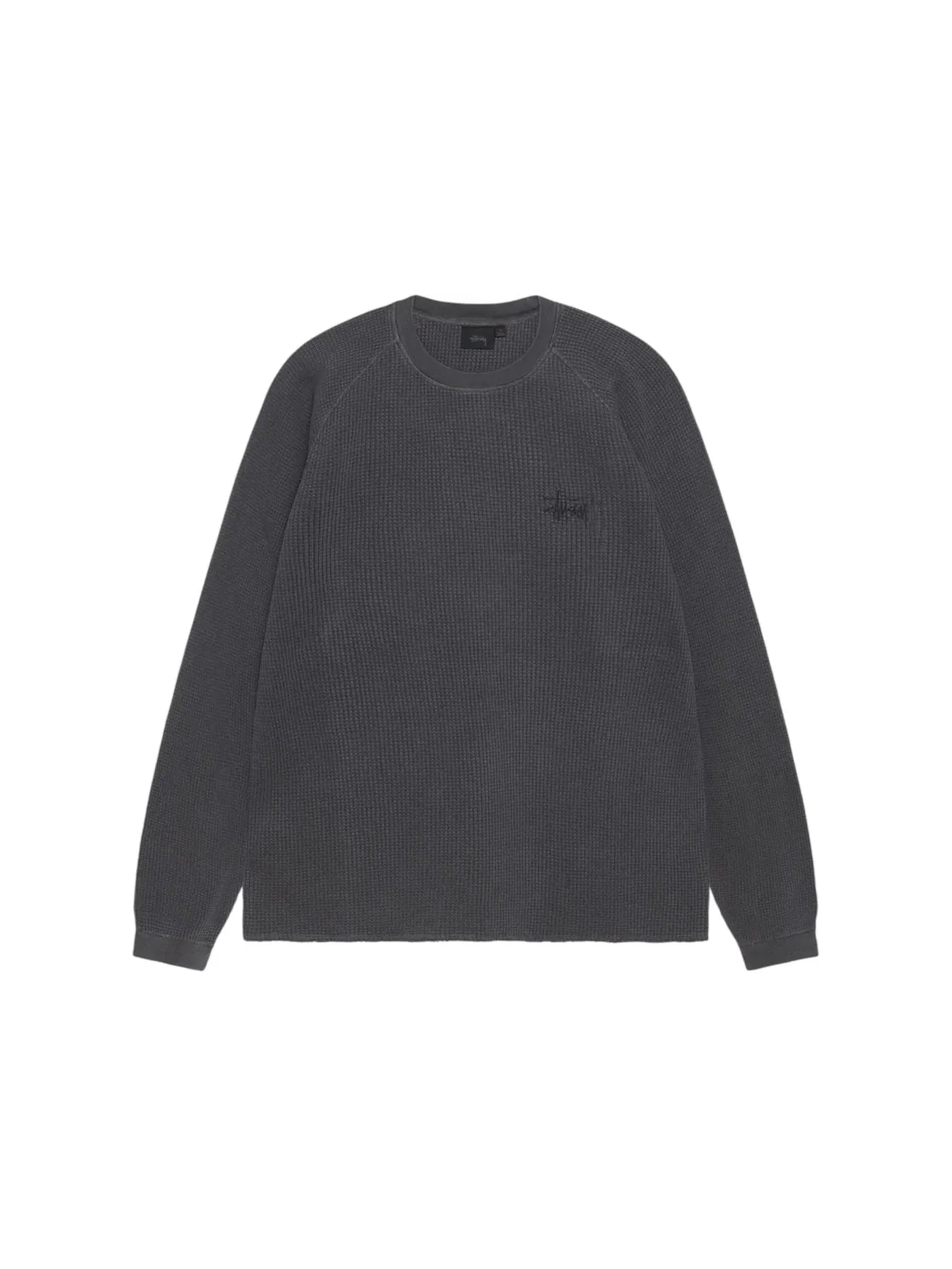 Мужская футболка с длинным рукавом Thermal Stussy — изображение 1 из 1, черный