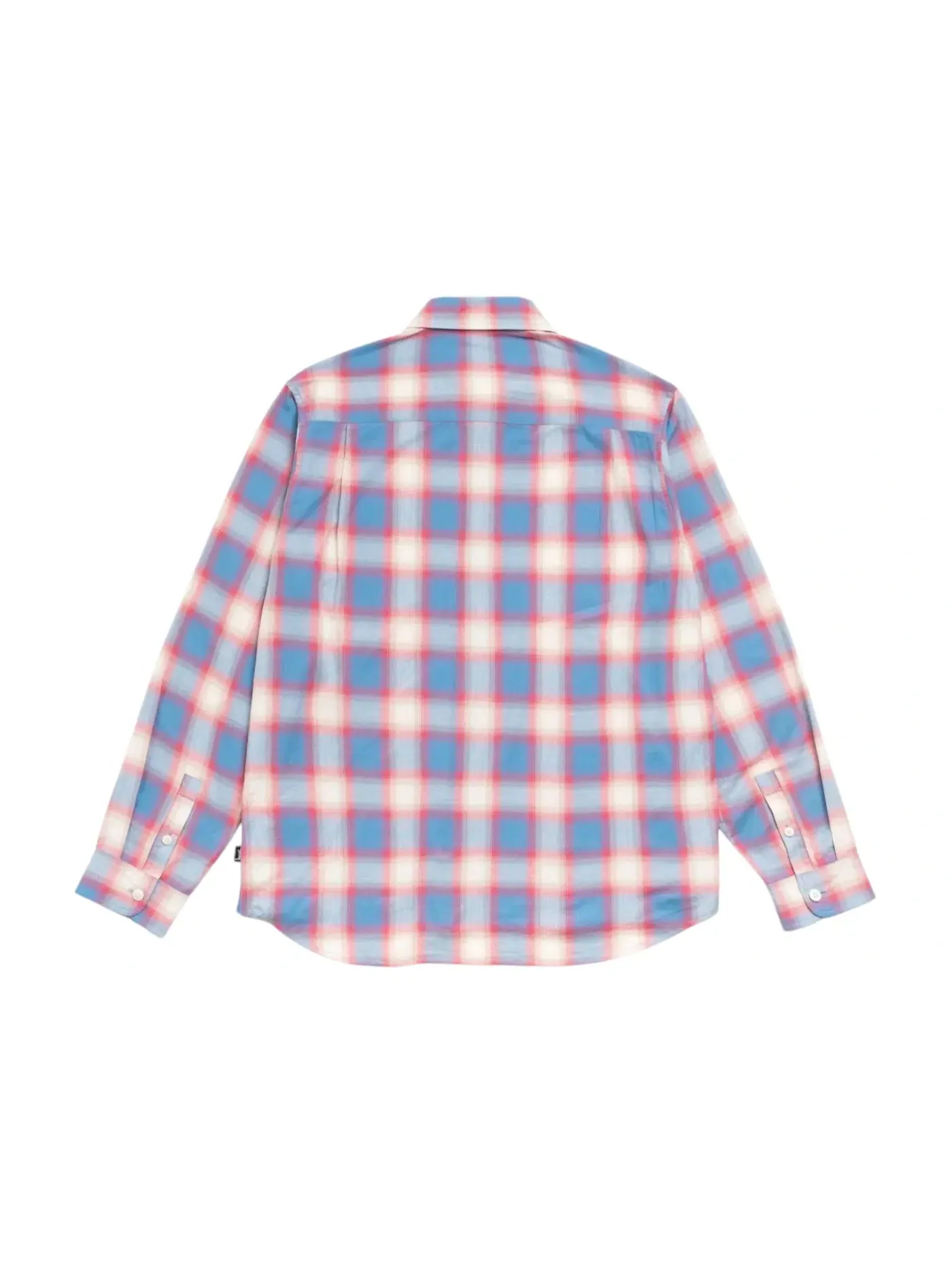 Мужская рубашка с принтом Shirt Stussy — изображение 2 из 2, синий