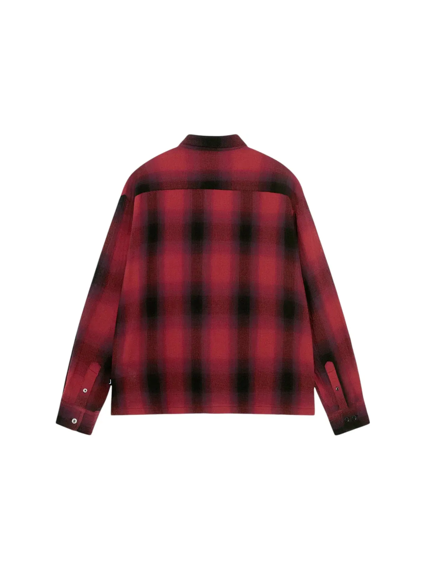 Мужская рубашка с принтом Shirt Stussy — изображение 2 из 2, красный