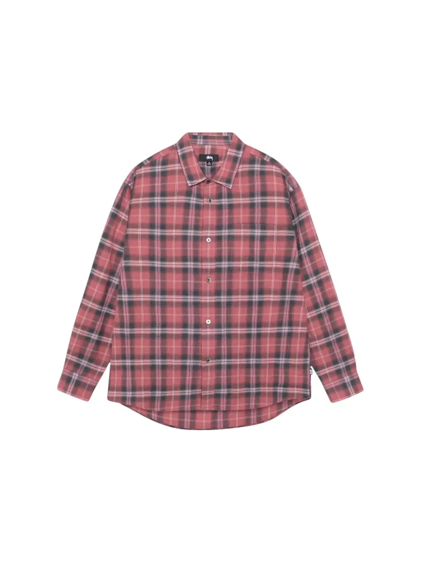 Мужская рубашка с принтом Stussy Red — изображение 1 из 1