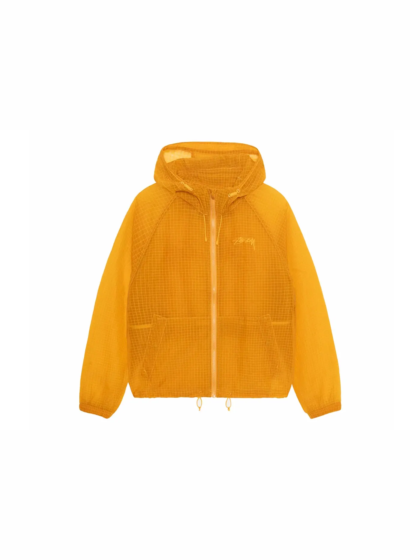 Мужская куртка из рипстопа с прозрачной оболочкой Stussy Beach Ripstop — изображение 1 из 1, золотистый желтый