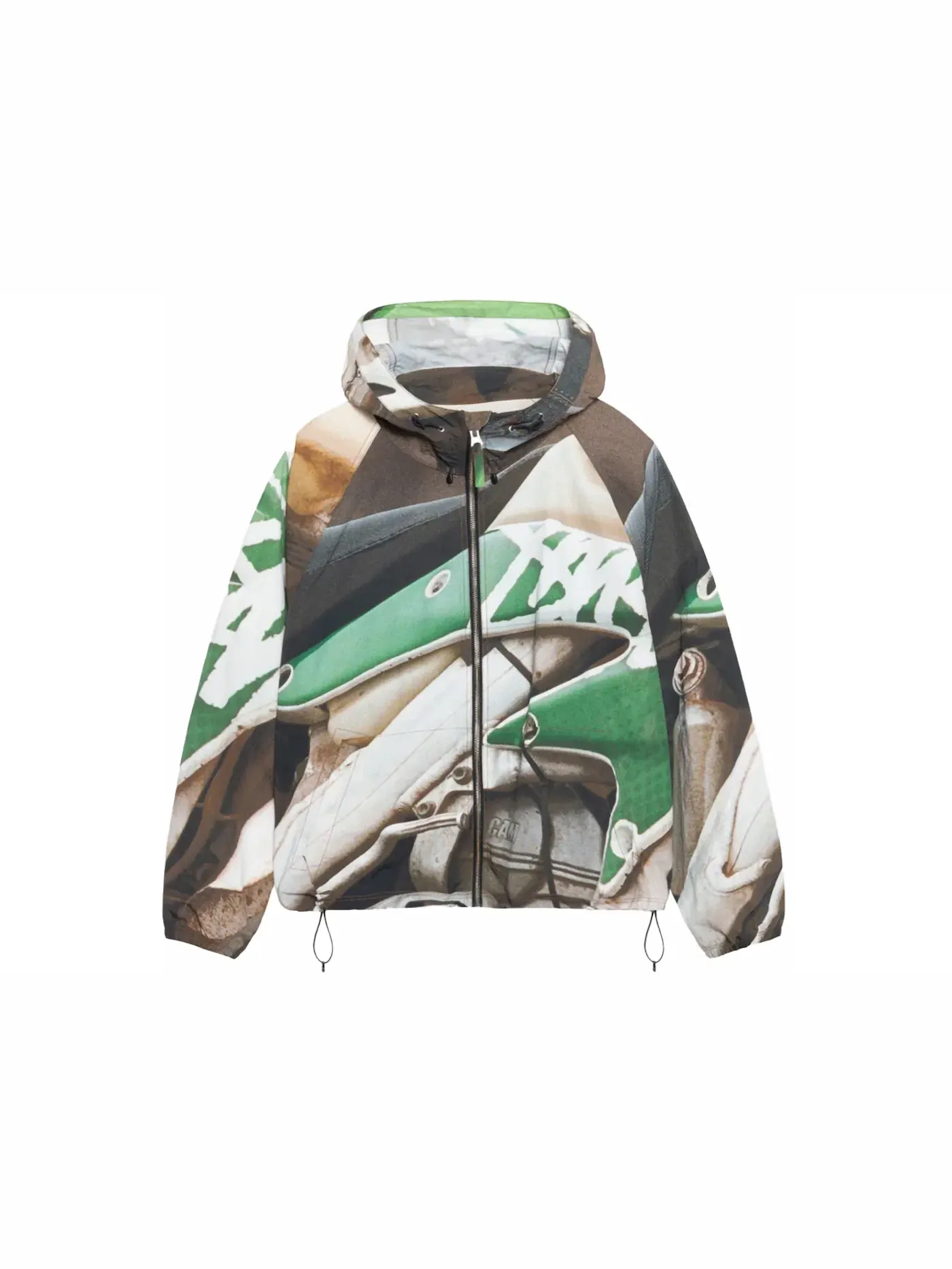 Мужская куртка с принтом Stussy Beach Shell Jacket Baja Print Stussy, Baja Print — изображение 1 из 2