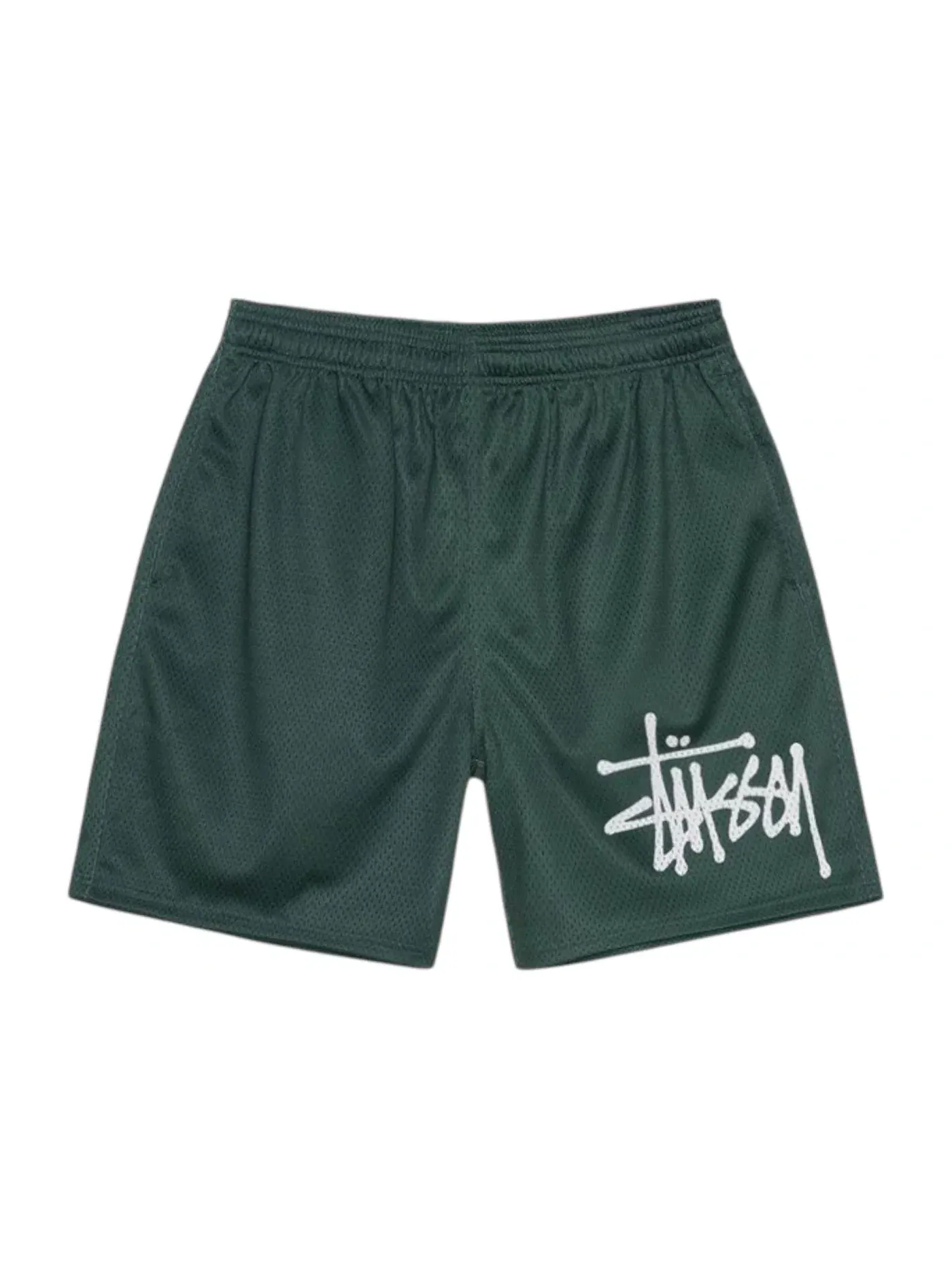 Мужские шорты из сетки Stussy Short — изображение 1 из 1, ель