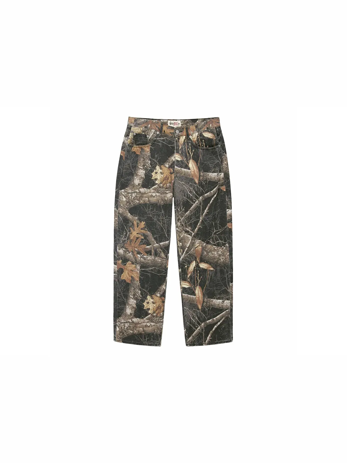 Мужские джинсы с камуфляжным принтом Stussy Big Ol' Jean Realtree Edge Camo, Realtree Edge Camo — изображение 1 из 1