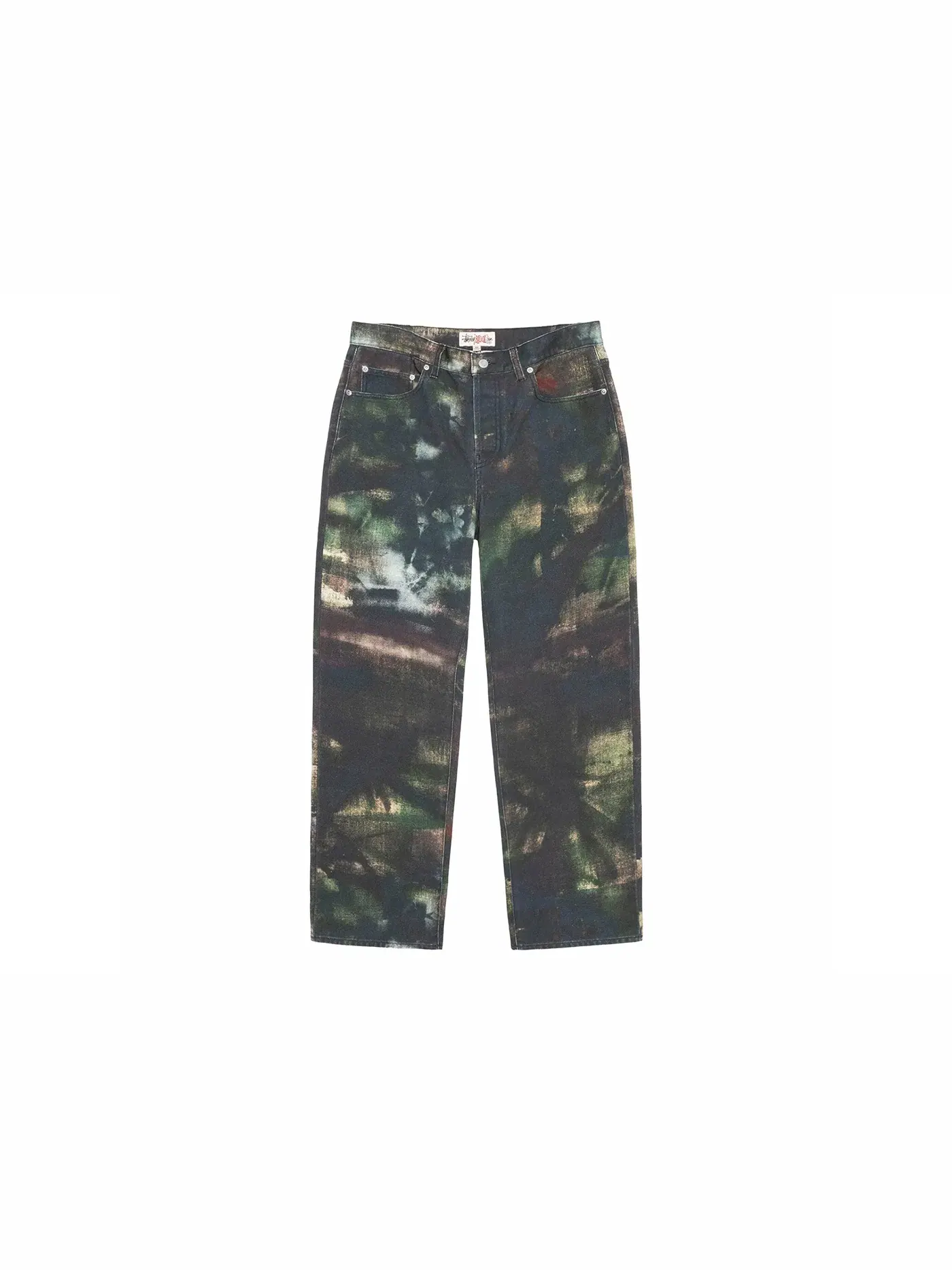 Мужские джинсы с камуфляжным принтом Stussy Jean, Fortine — изображение 1 из 2