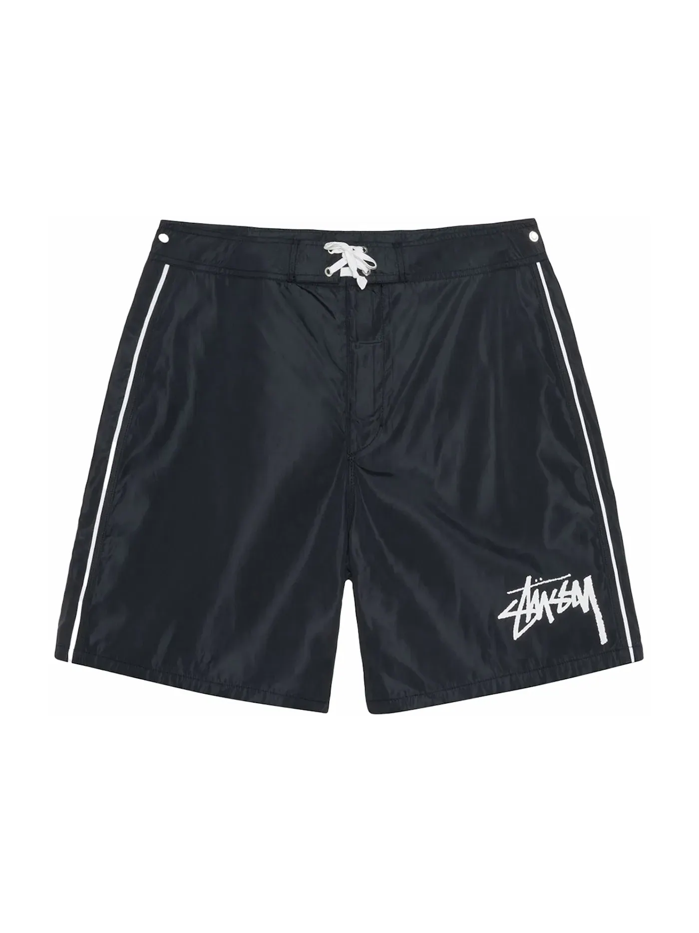 Мужские шорты Big Stock Board Short Stussy — изображение 1 из 1, черный