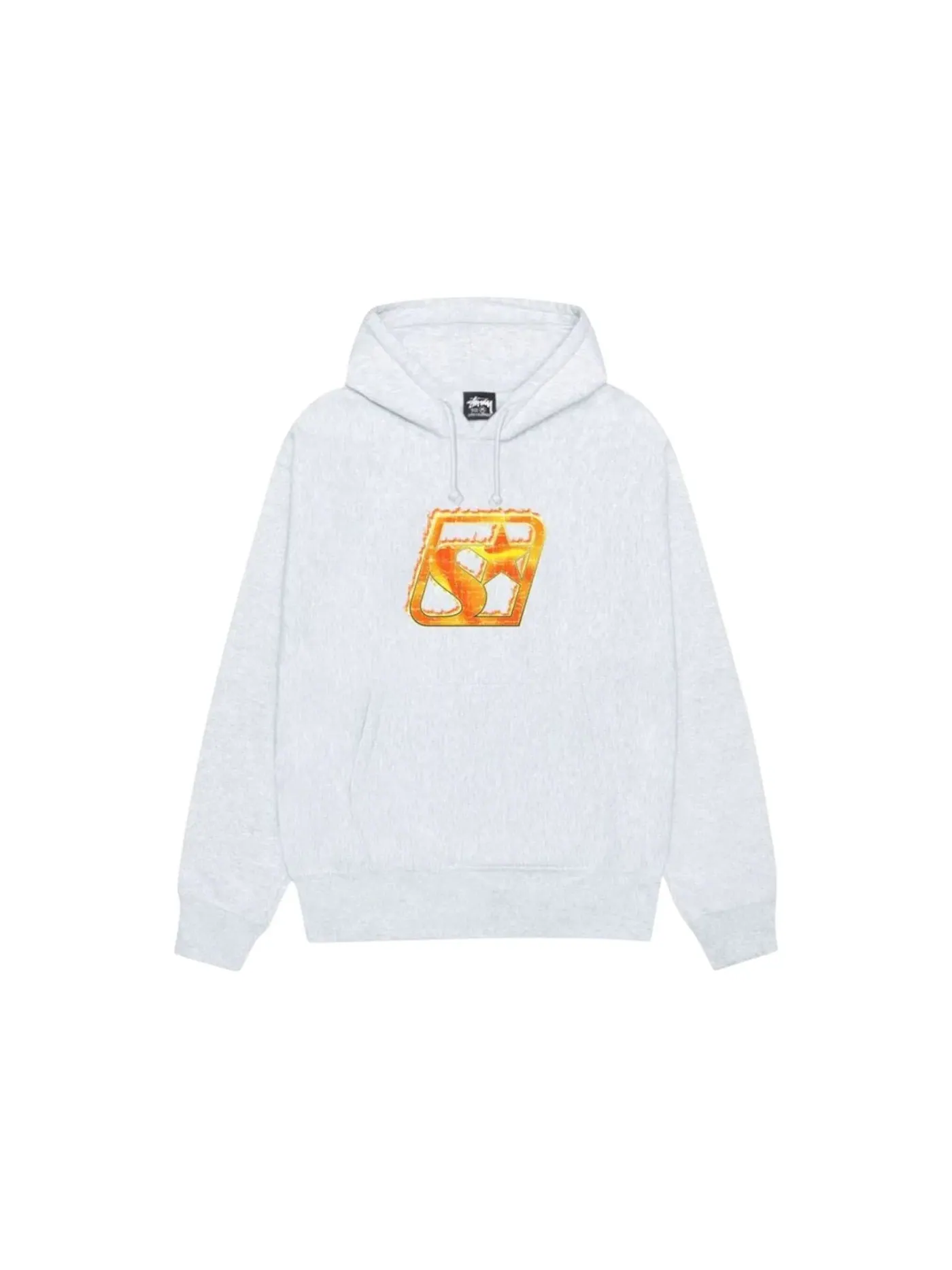 Мужской худи с длинным рукавом Stussy — изображение 1 из 1, пепельный вереск