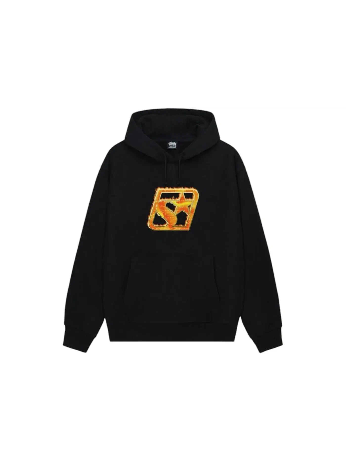 Мужская худи Blaze Hoodie Stussy — изображение 1 из 1, черный