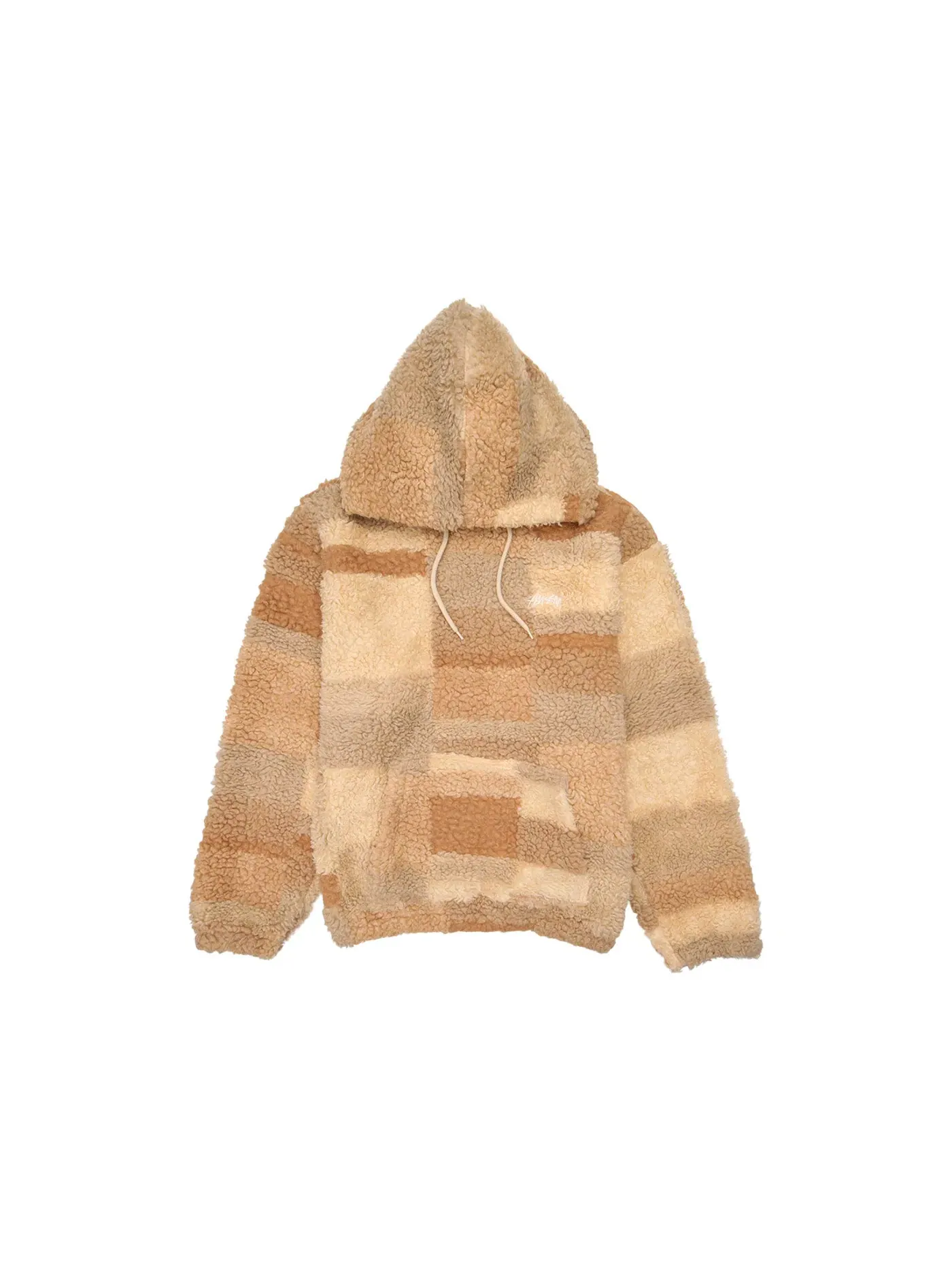 Мужское худи с начесом Stussy — изображение 1 из 2, хаки