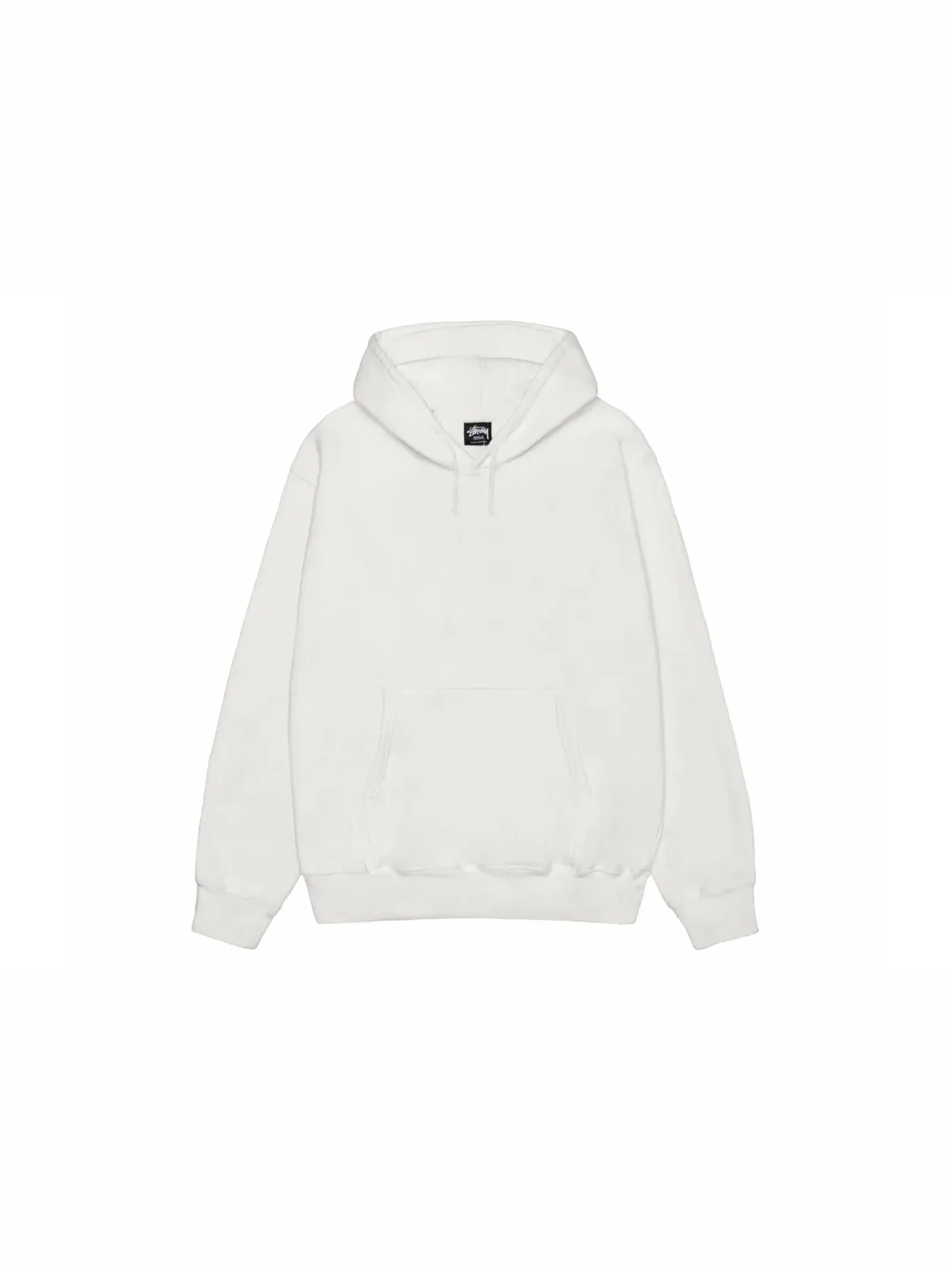 Мужской худи с пигментным окрашиванием Buana Stussy — изображение 2 из 2, прозрачный