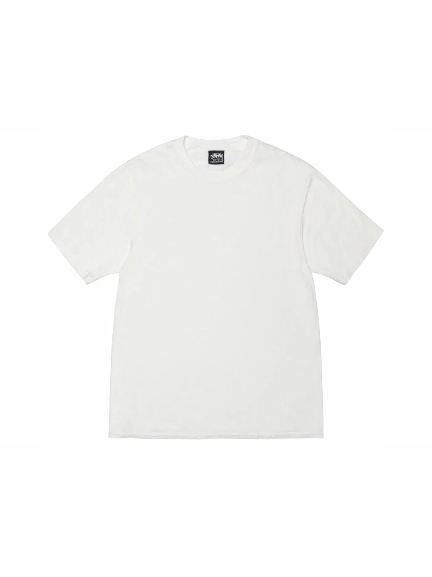 Мужская футболка с пигментным окрашиванием Stussy Tee — изображение 2 из 2, прозрачный