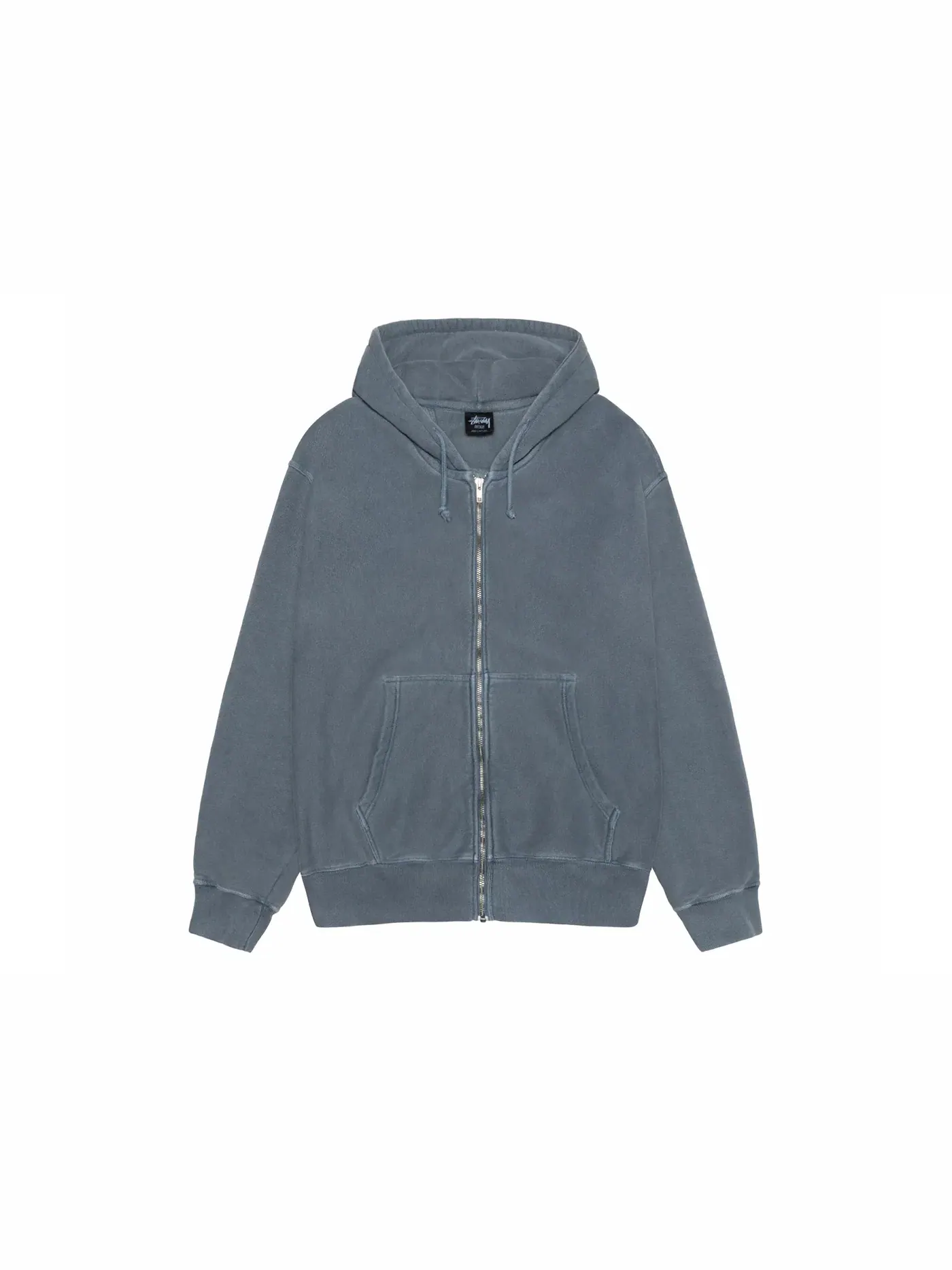 Мужская худи с длинным рукавом Stussy — изображение 1 из 2, темно-синий