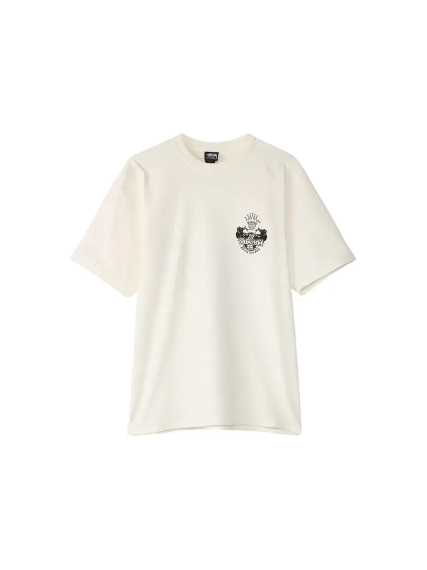 Мужская футболка с принтом Stussy Built To Last Pig Dyed Tee — изображение 1 из 1, прозрачный