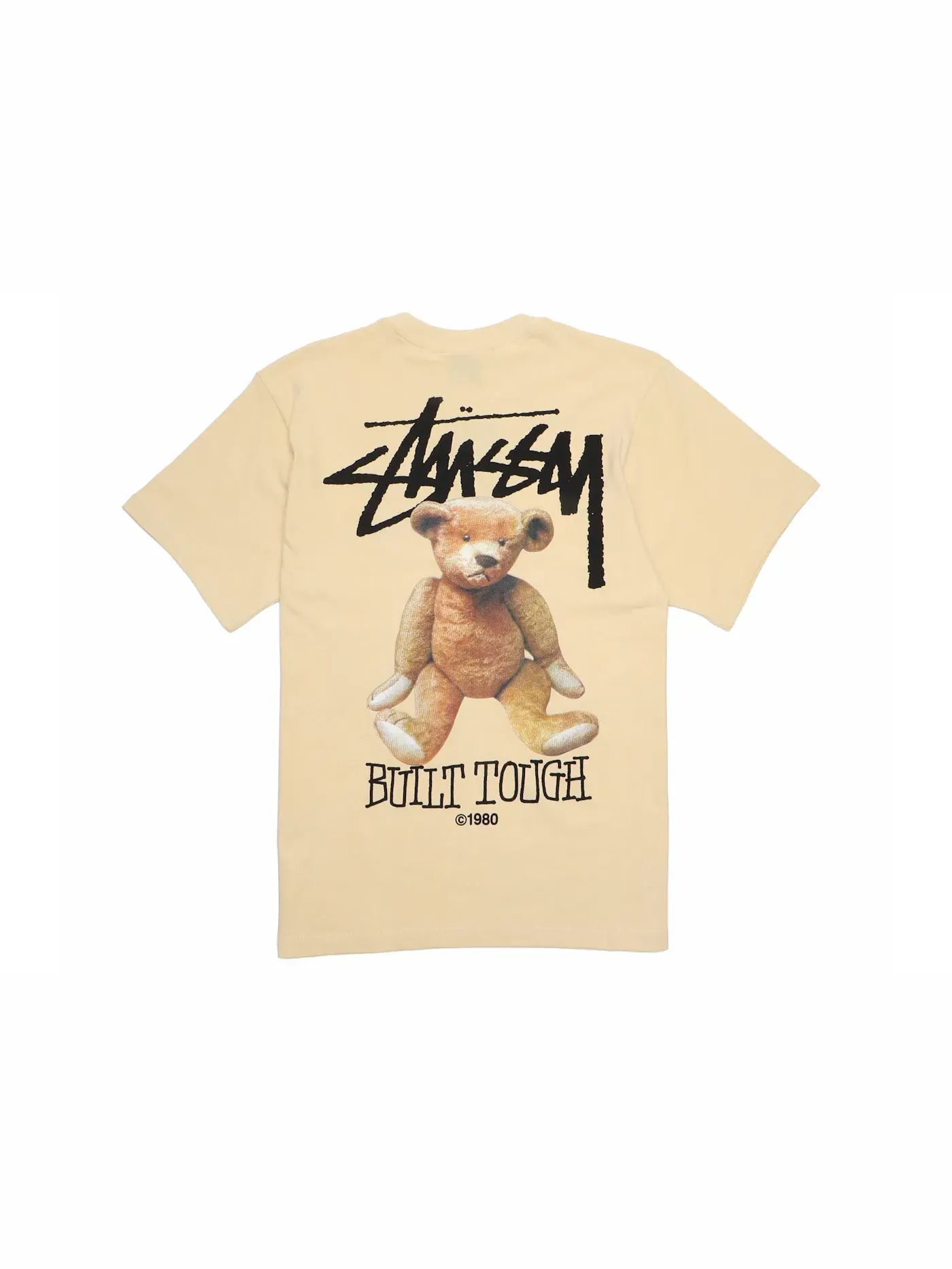 Мужская футболка с принтом Tee Stussy — изображение 1 из 2, пудра