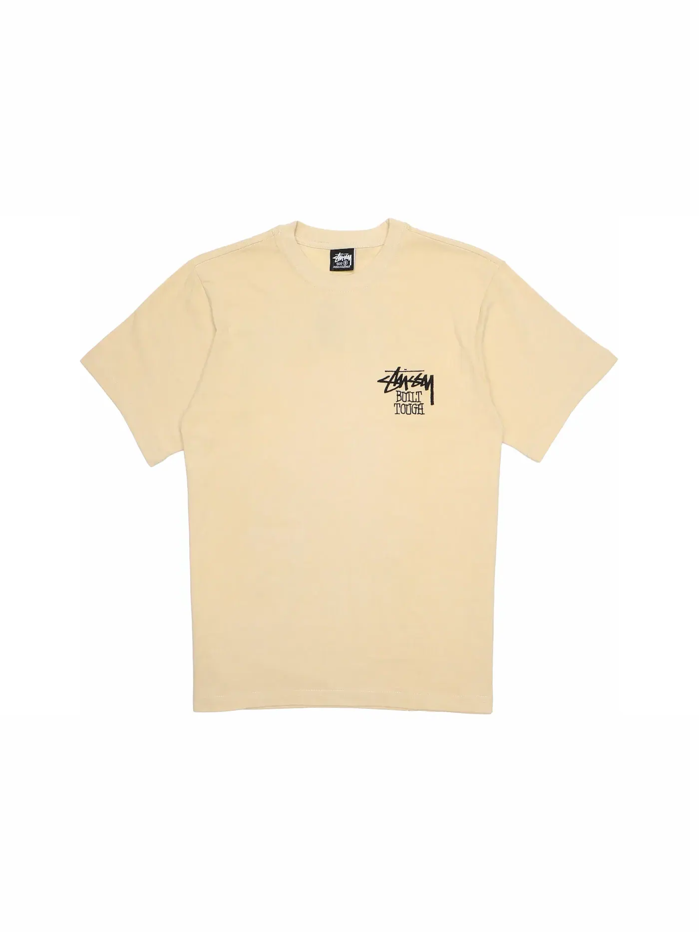 Мужская футболка с принтом Tee Stussy — изображение 2 из 2, пудра