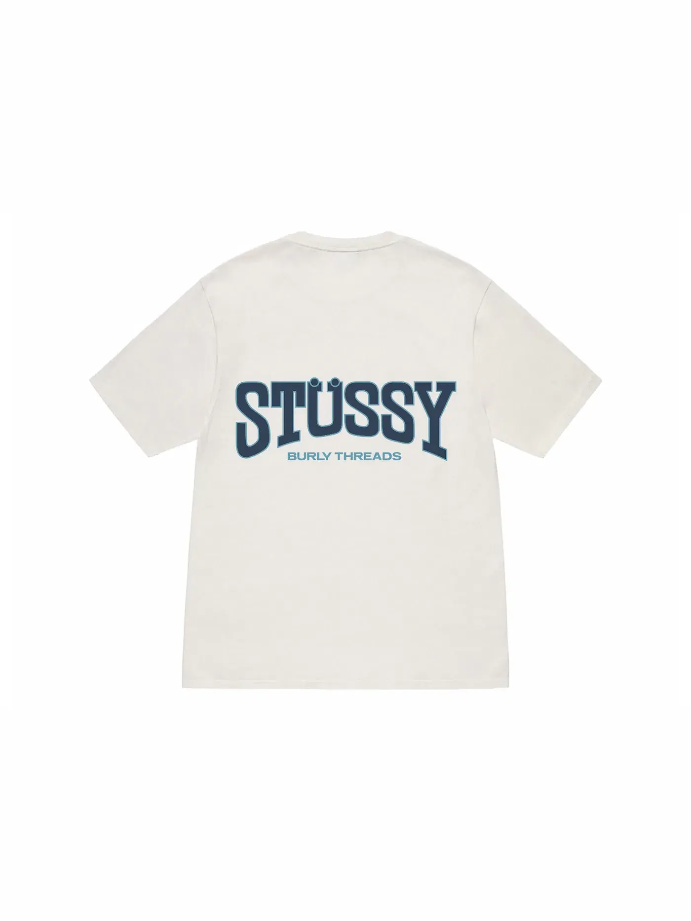 Мужская футболка с пигментным окрашиванием Stussy — изображение 2 из 2, прозрачный