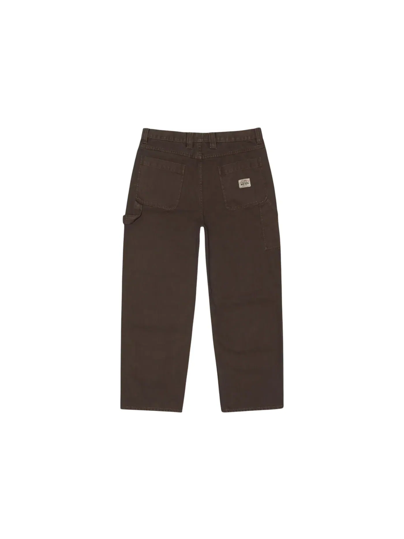 Мужские брюки из канваса Carpenter Pant Stussy — изображение 2 из 2, коричневый