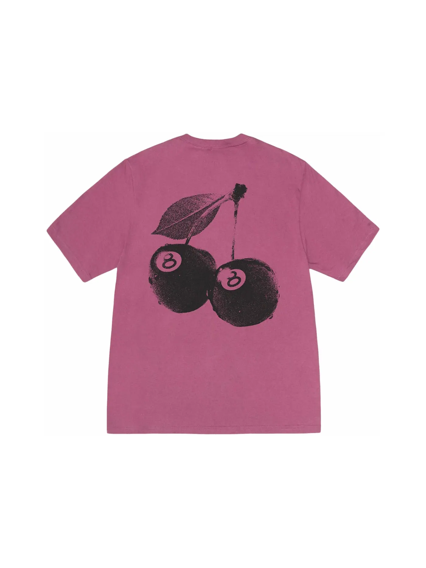Мужская футболка с принтом Stussy Tee Stussy — изображение 1 из 2, фиолетовый