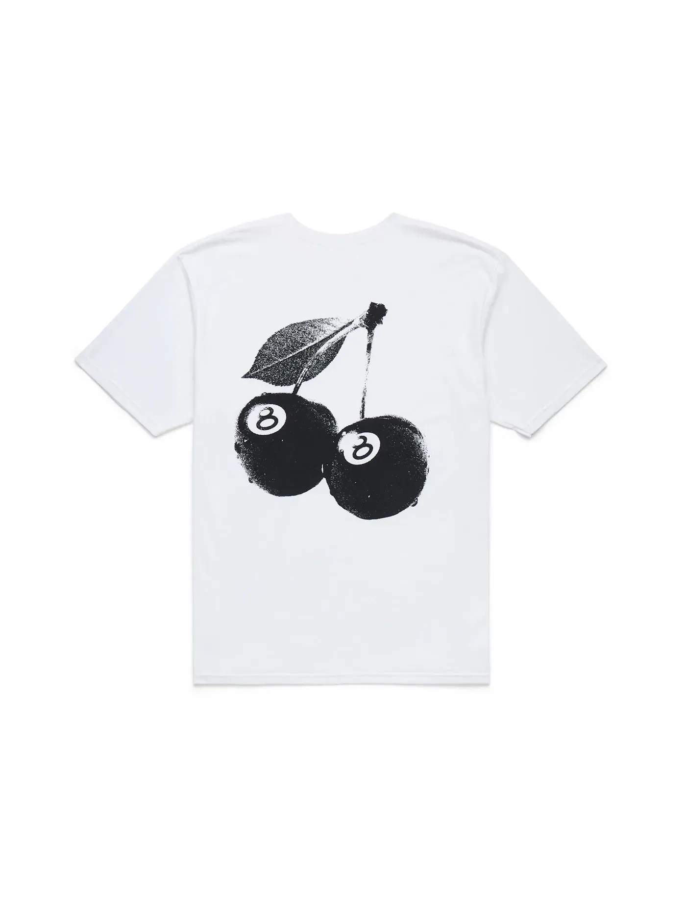 Мужская футболка с принтом Tee Stussy — изображение 2 из 6, белый