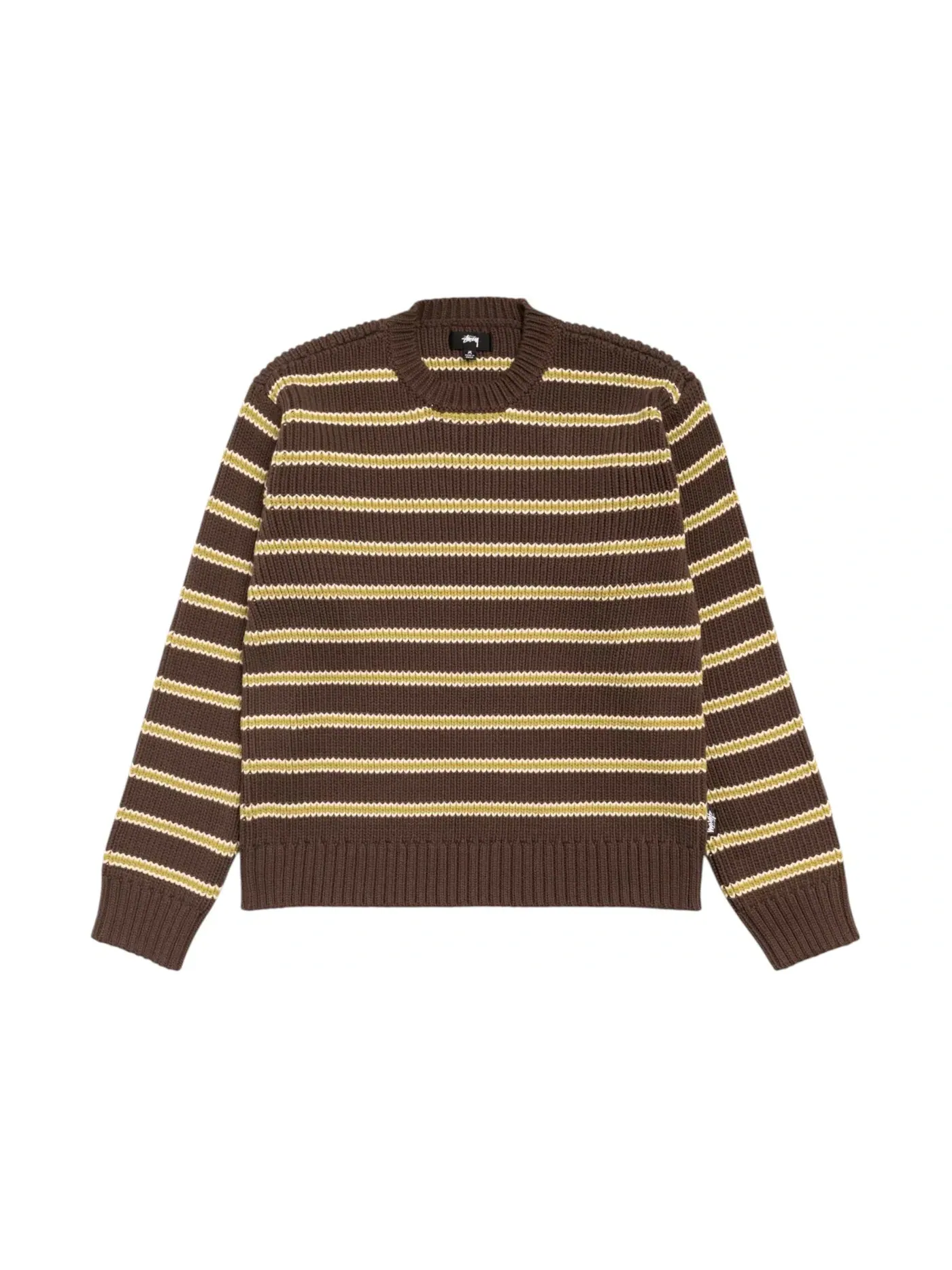 Мужской свитер с длинным рукавом Stussy Sweater — изображение 1 из 2, лесной