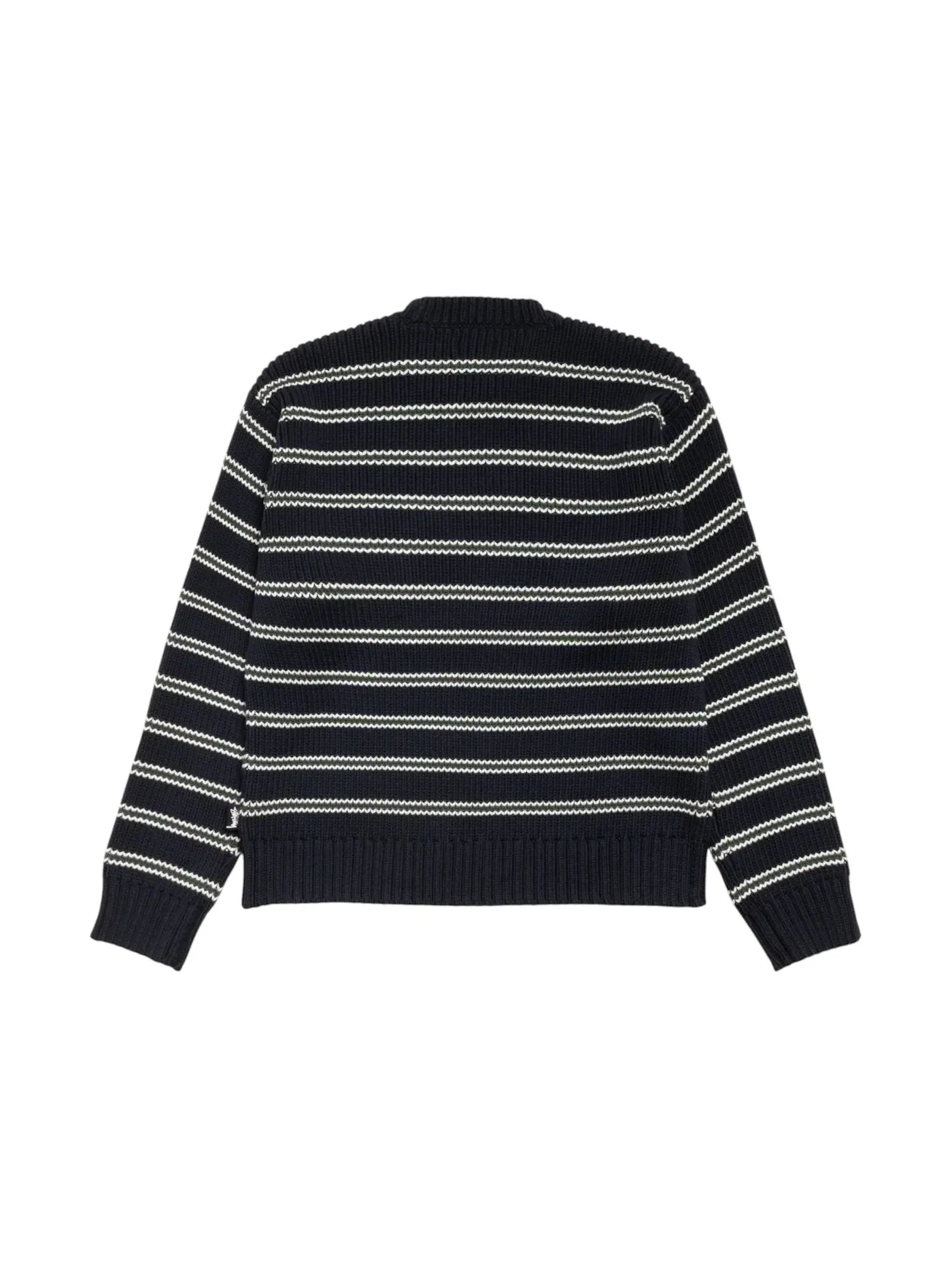 Мужской свитер с фактурной полосой Stussy Sweater — изображение 2 из 2, океанский