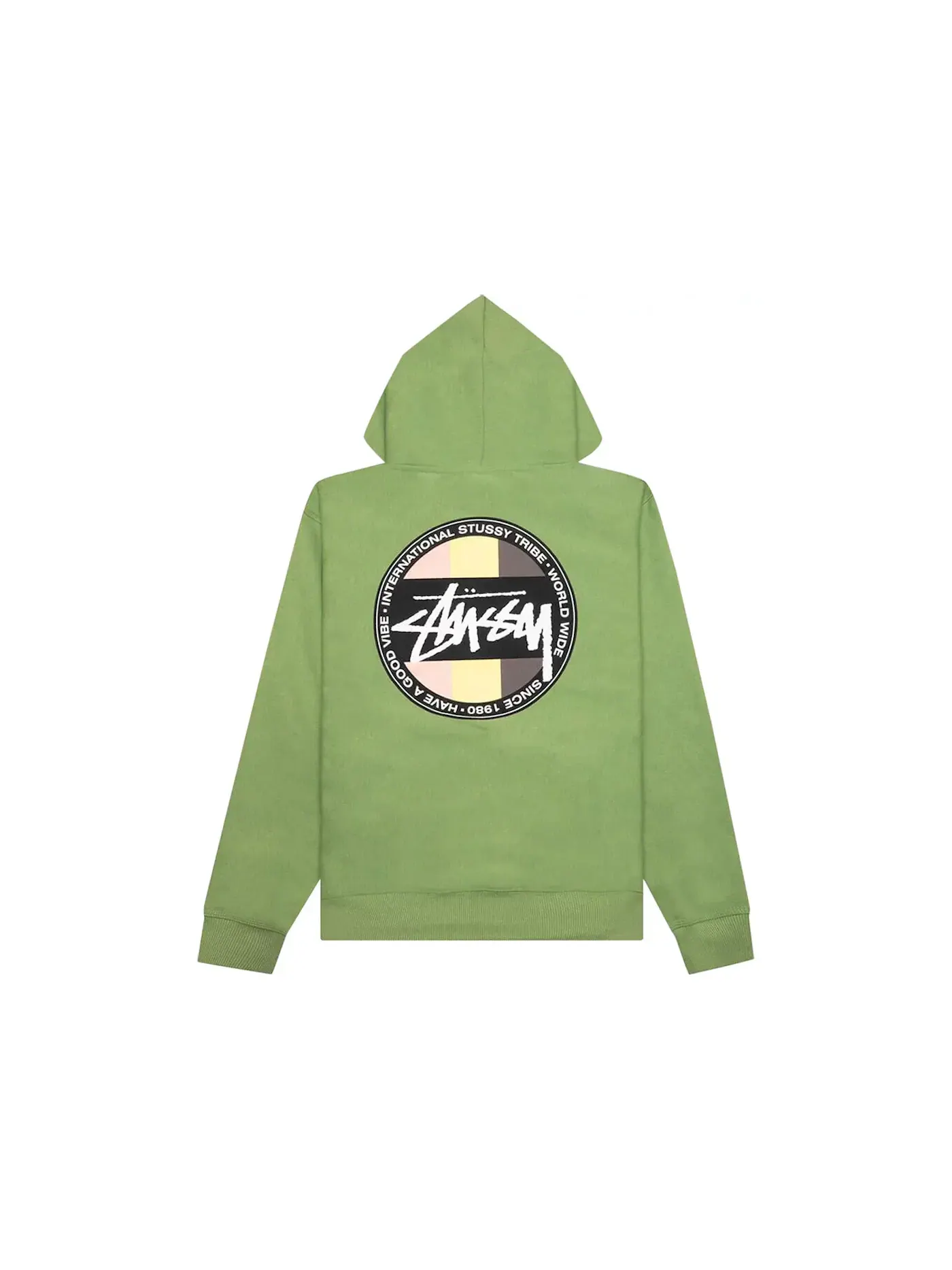 Мужской худи Classic Dot Moss Stussy — изображение 2 из 2, мох