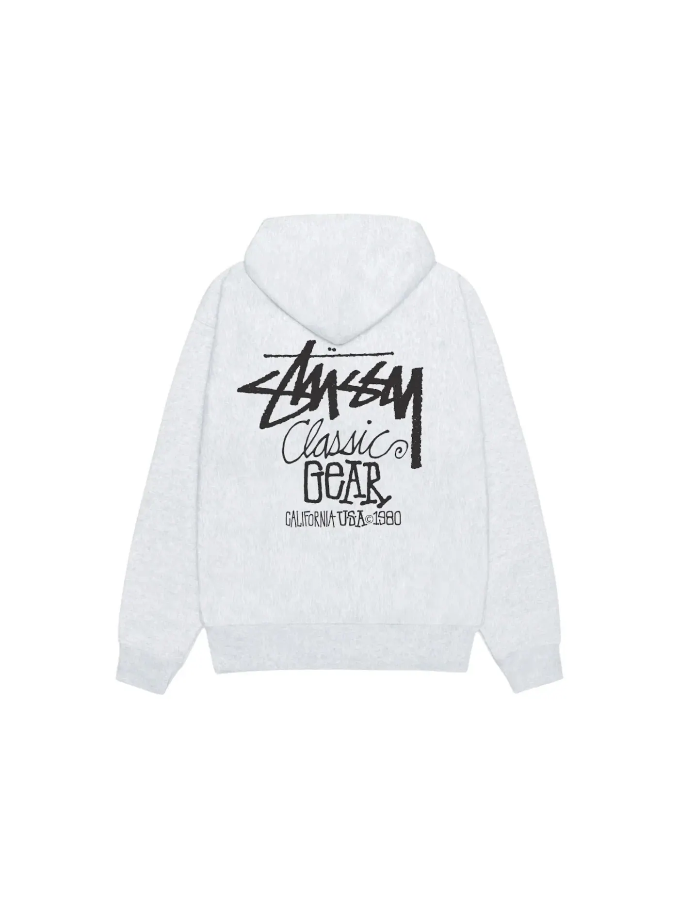 Мужской худи Classic Gear Hoodie Stussy — изображение 1 из 2, пепельный вереск