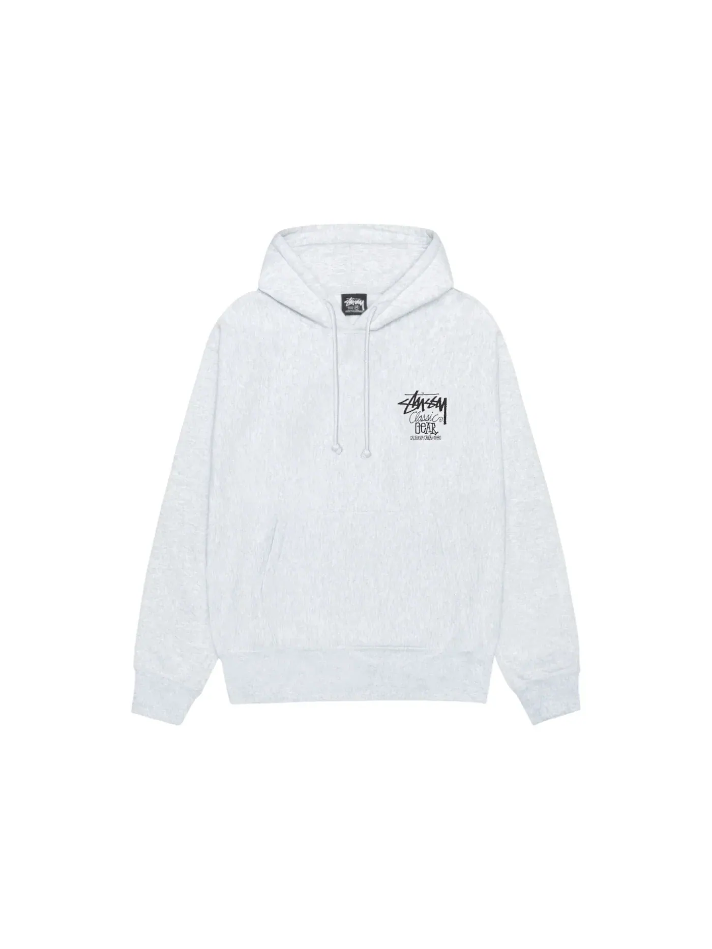 Мужской худи Classic Gear Hoodie Stussy — изображение 2 из 2, пепельный вереск