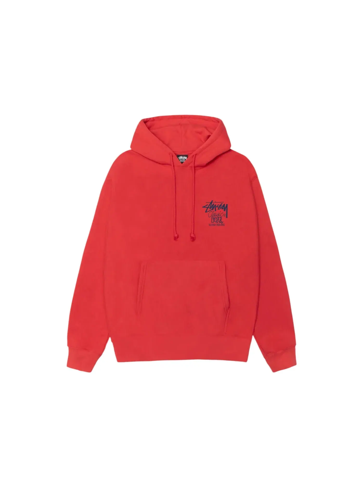Мужская худи Stussy Classic Gear Hoodie — изображение 2 из 2, кайенский оранжевый