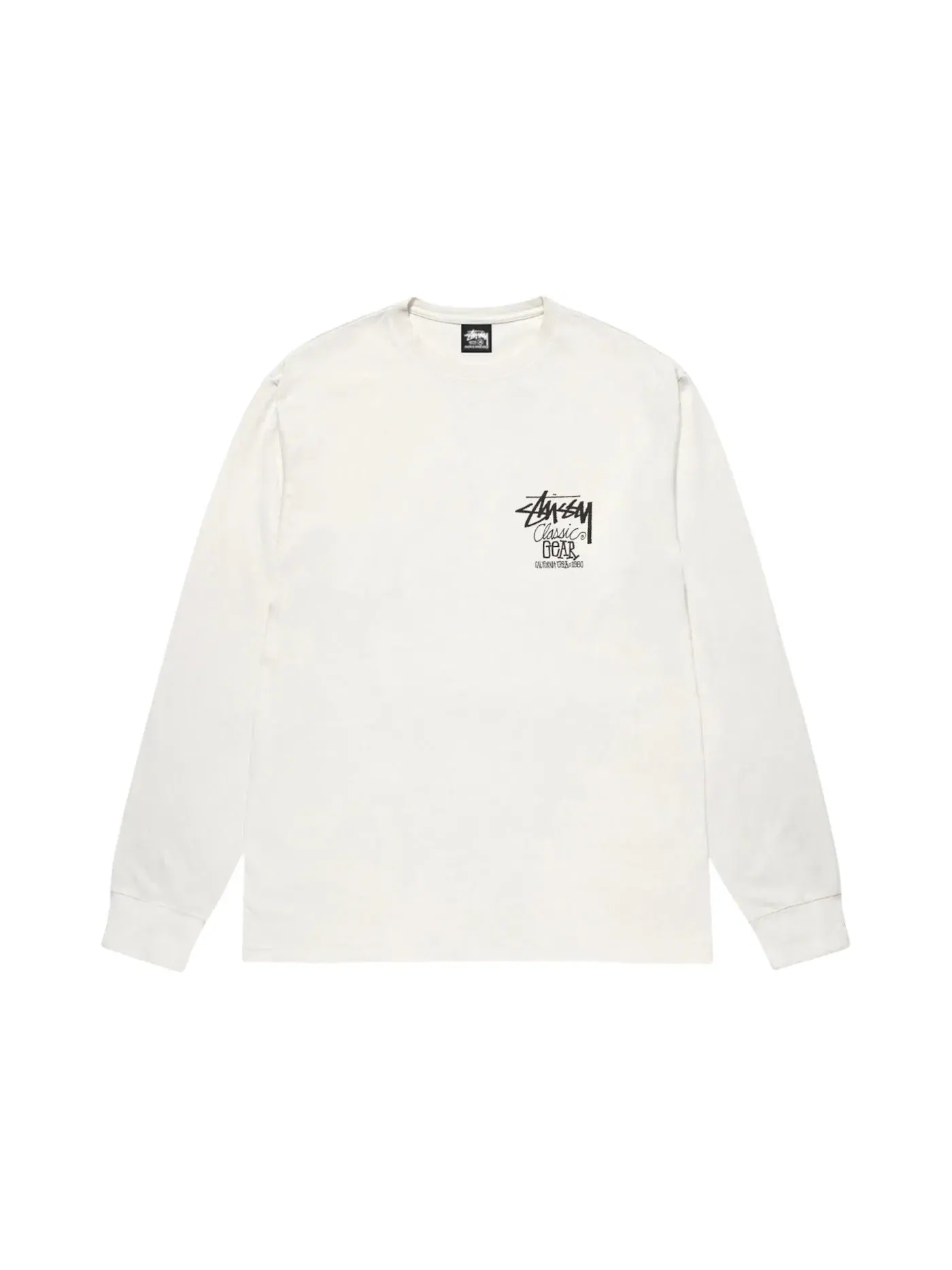 Мужская футболка с длинным рукавом Stussy Tee — изображение 2 из 2, прозрачный