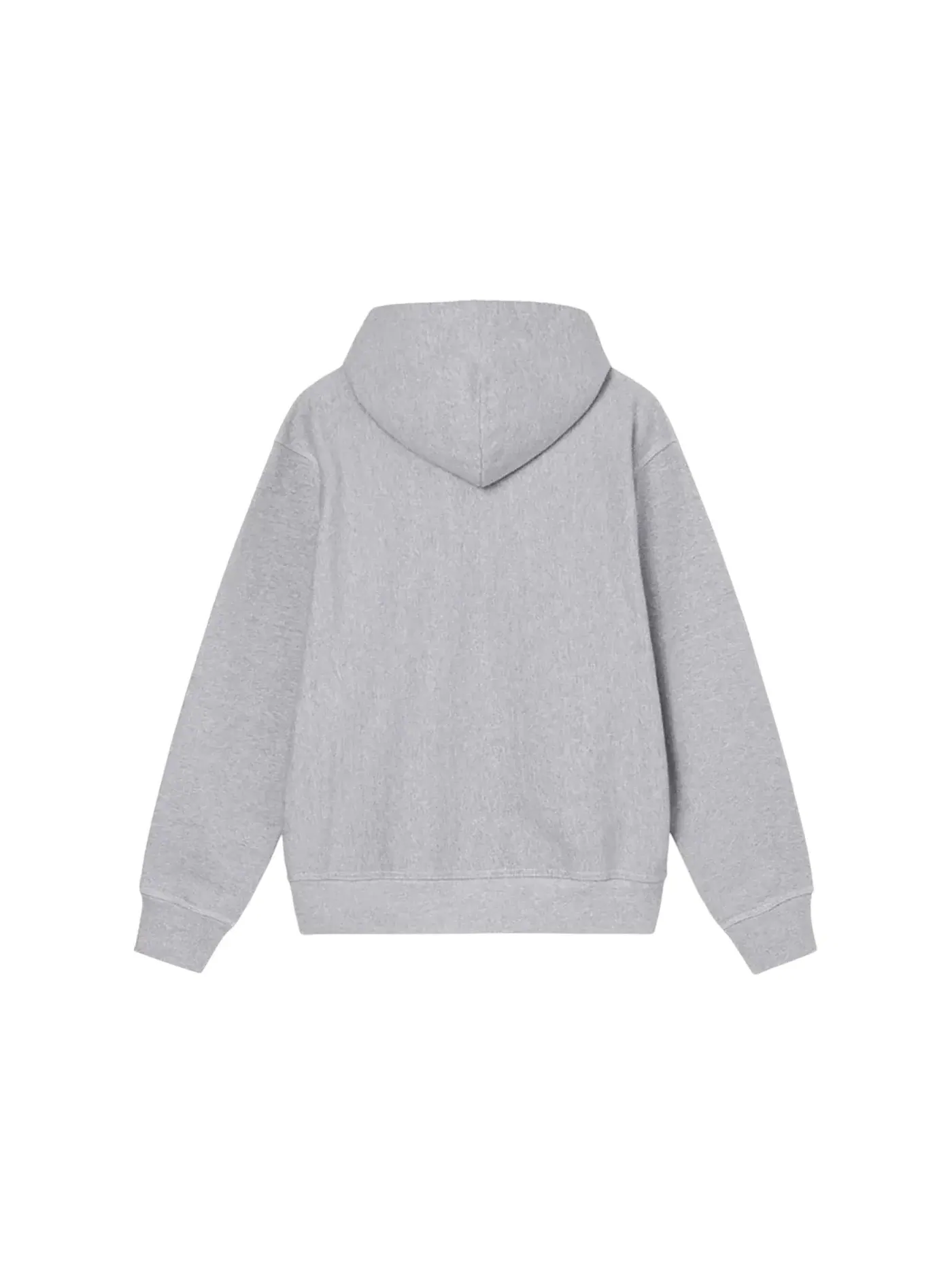 Мужская худи с принтом Hoodie Stussy — изображение 2 из 2, серый