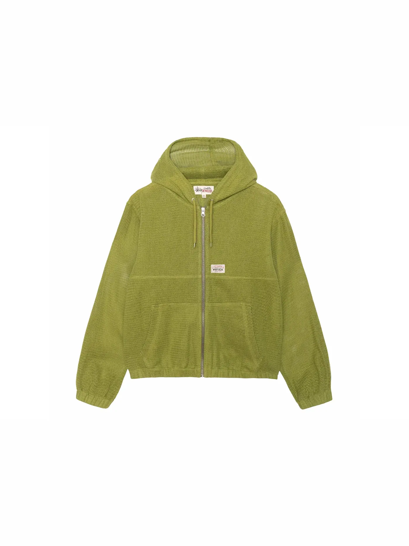 Мужская куртка с сетчатым верхом Stussy — изображение 1 из 2, зеленый