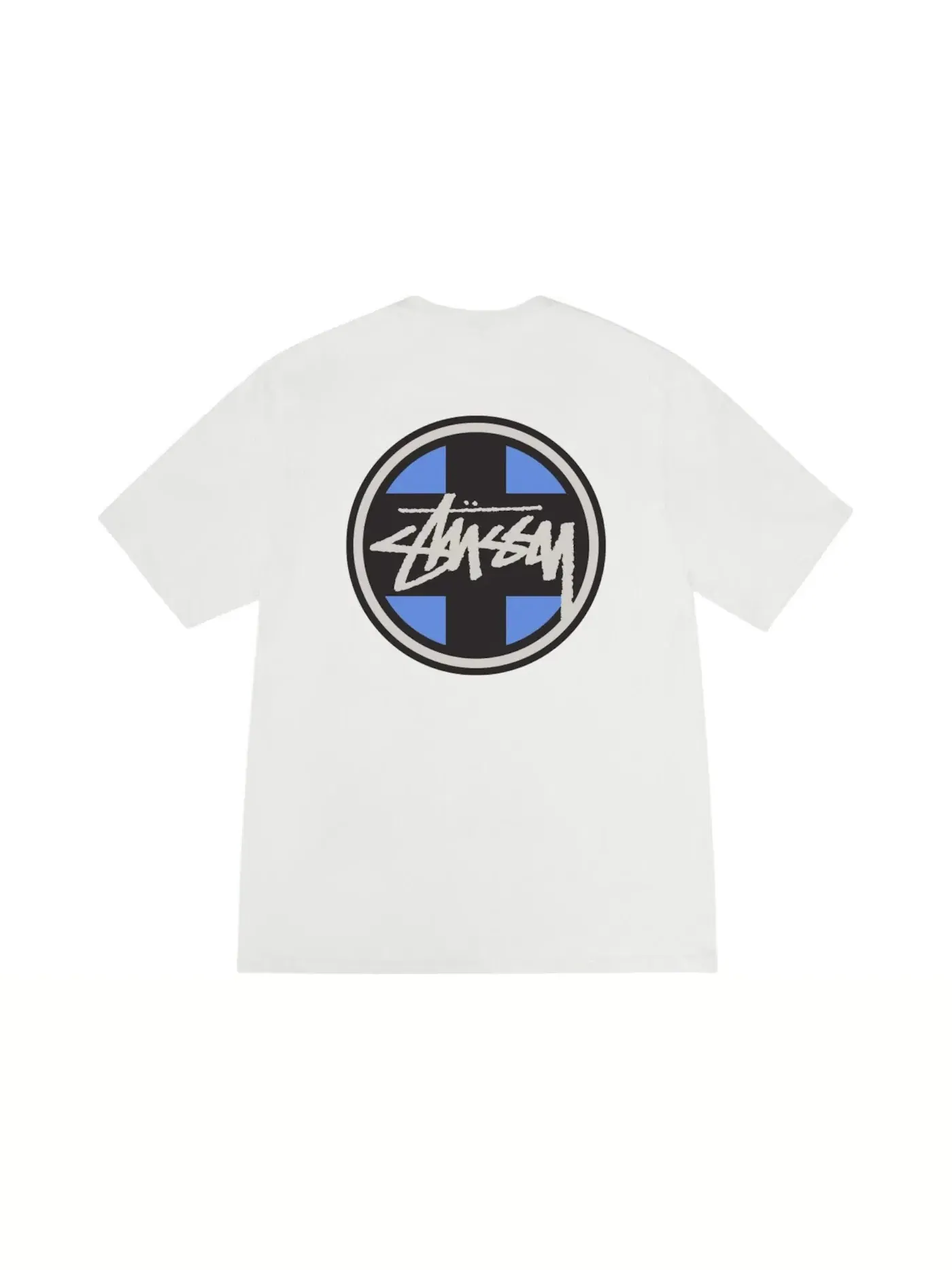 Мужская футболка с пигментным окрашиванием Stussy Tee — изображение 1 из 2, прозрачный
