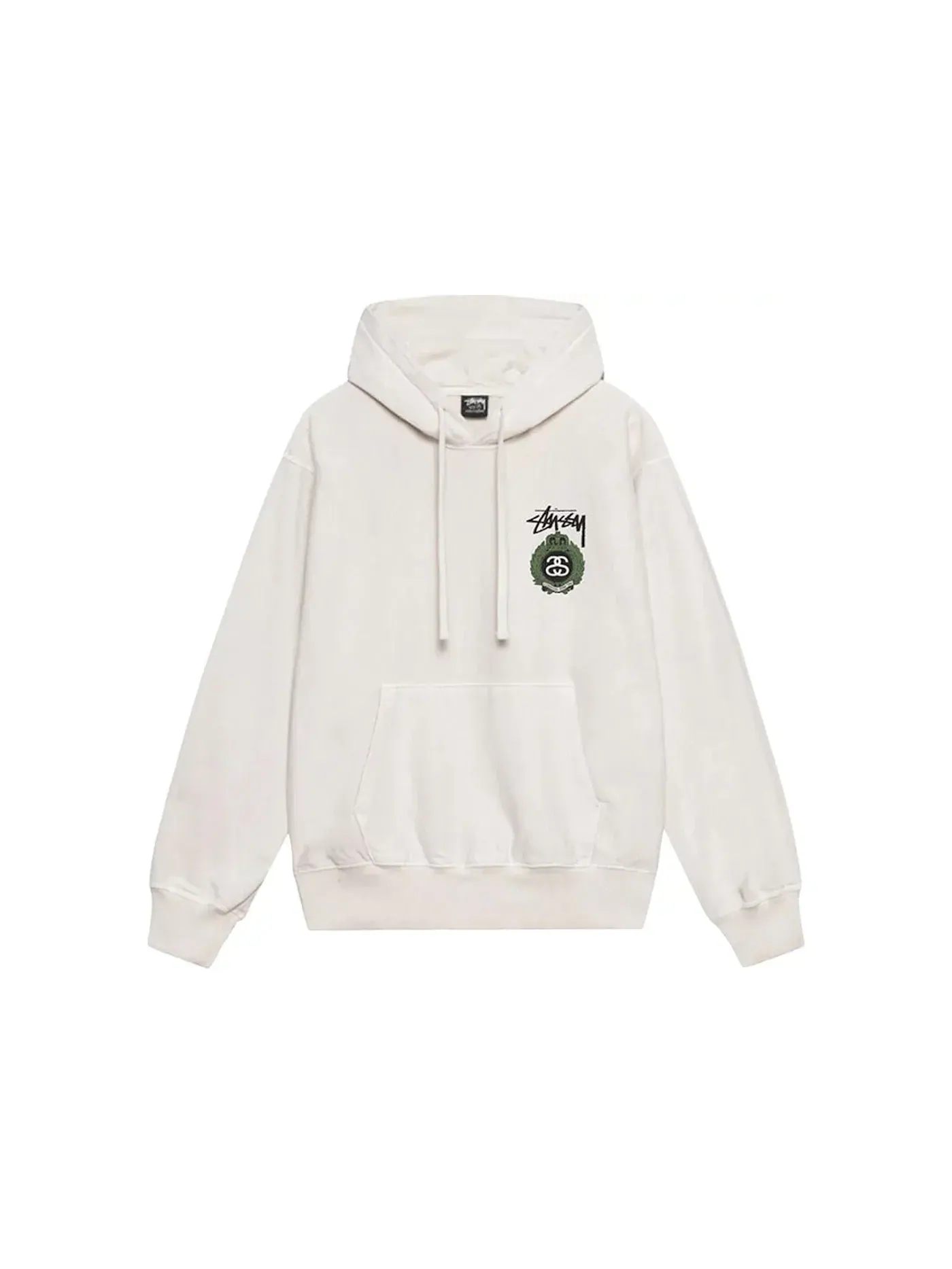 Мужской худи с принтом Hoodie Stussy — изображение 1 из 2, прозрачный
