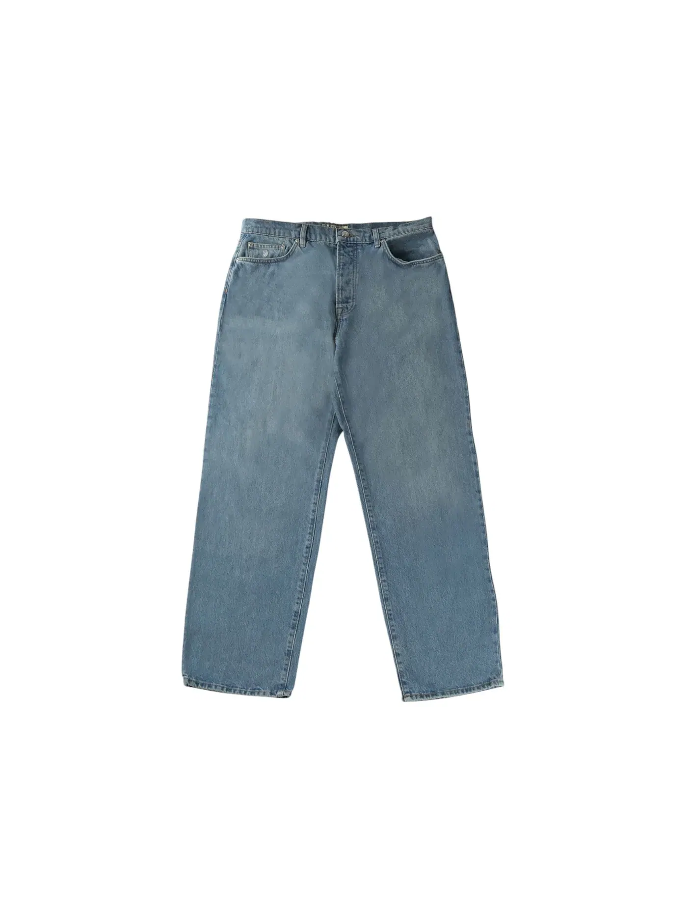 Мужские джинсы прямого кроя Jean Stussy — изображение 1 из 2, синий