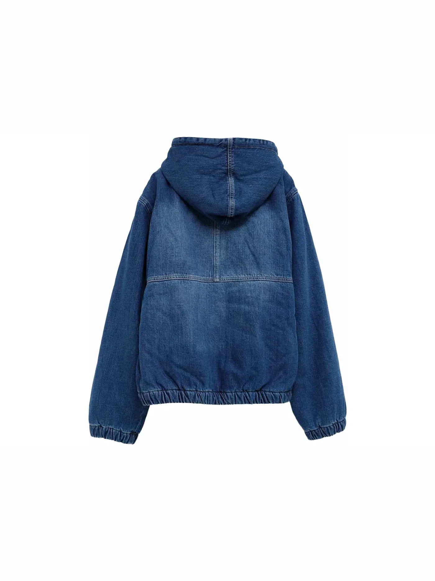 Мужская куртка джинсовая с начесом Stussy — изображение 2 из 2, синий