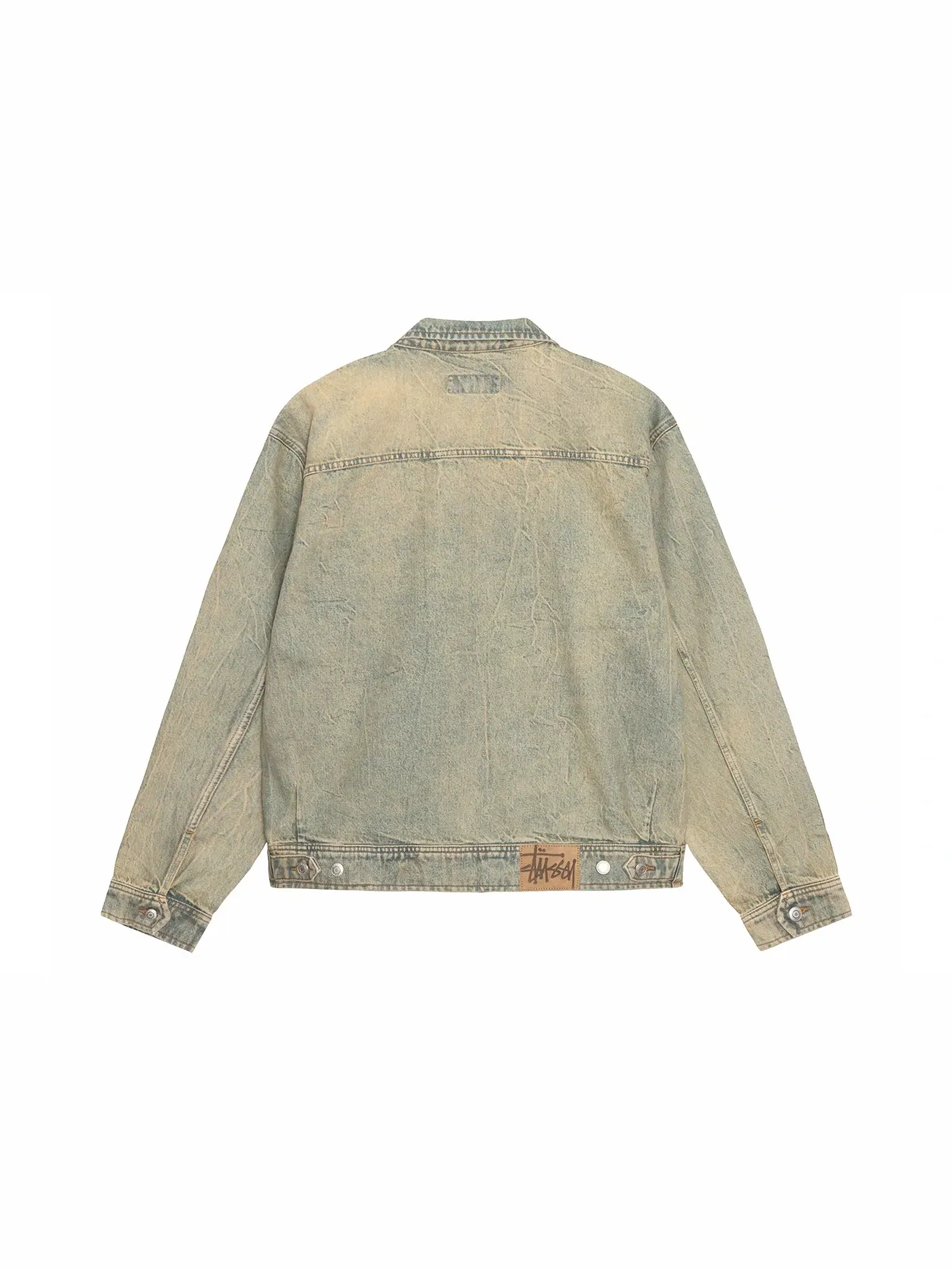 Мужская джинсовая куртка с принтом Stussy, Beach Wash — изображение 2 из 2