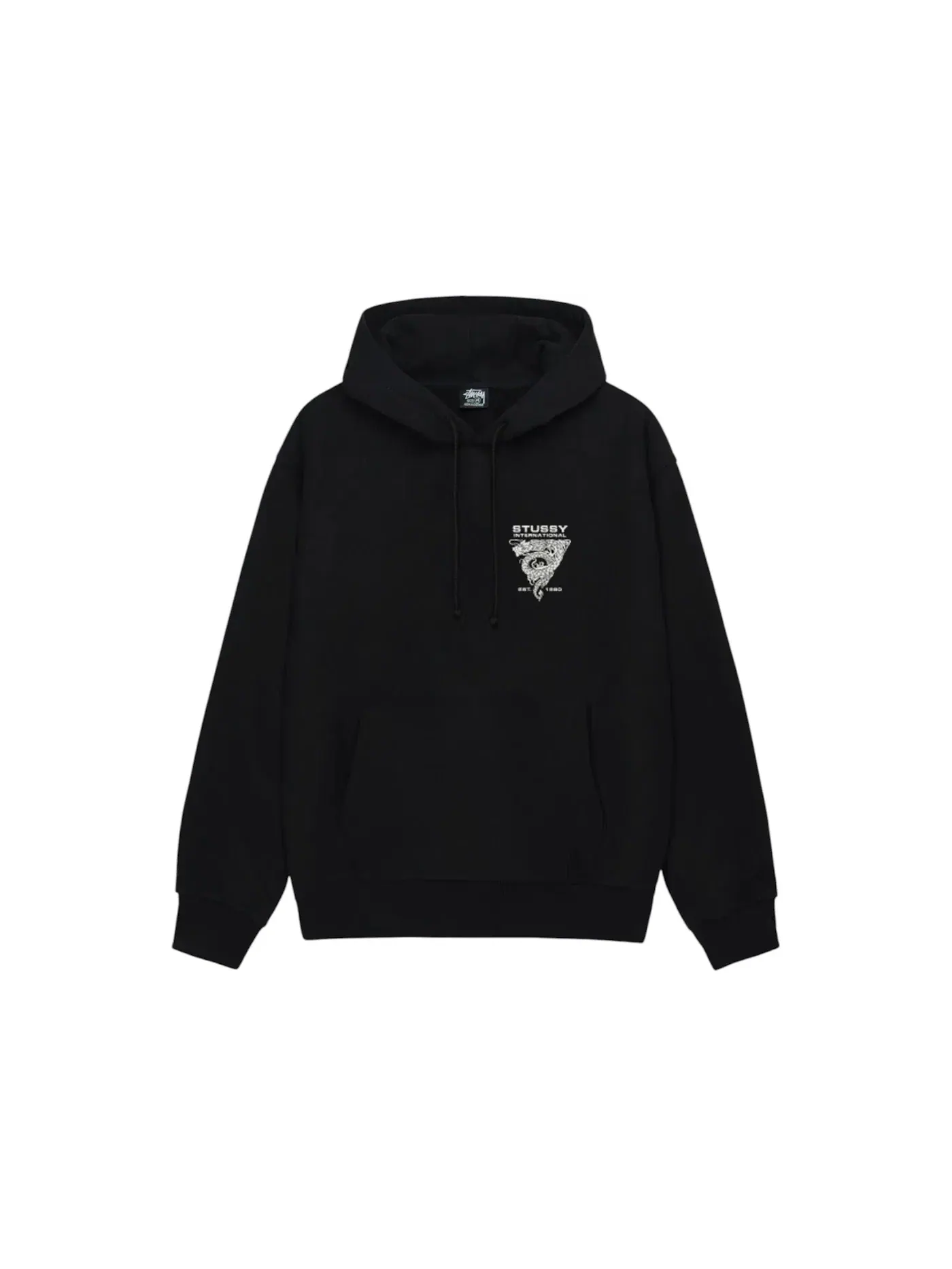 Мужской худи Dragon Stussy — изображение 1 из 2, черный