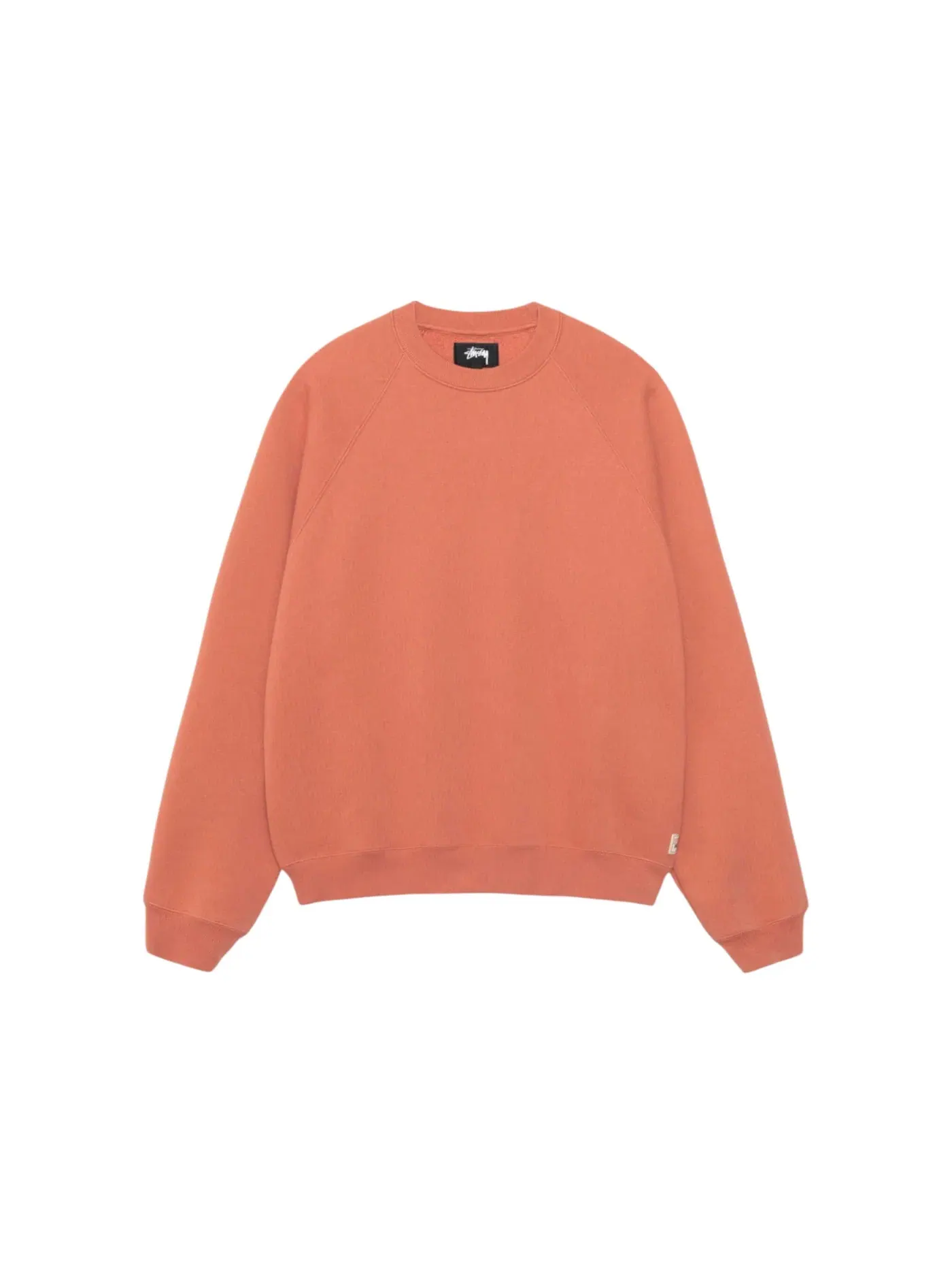 Мужской свитшот реглан Stussy Crew — изображение 1 из 2, кирпич