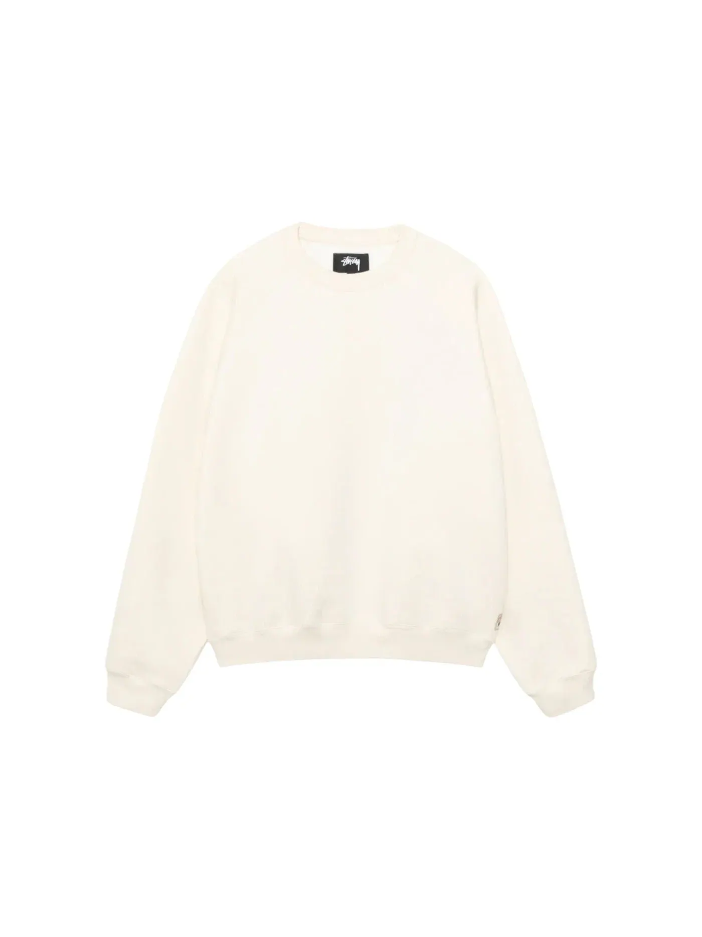 Мужской свитшот с длинным рукавом Stussy Crew — изображение 1 из 2, прозрачный