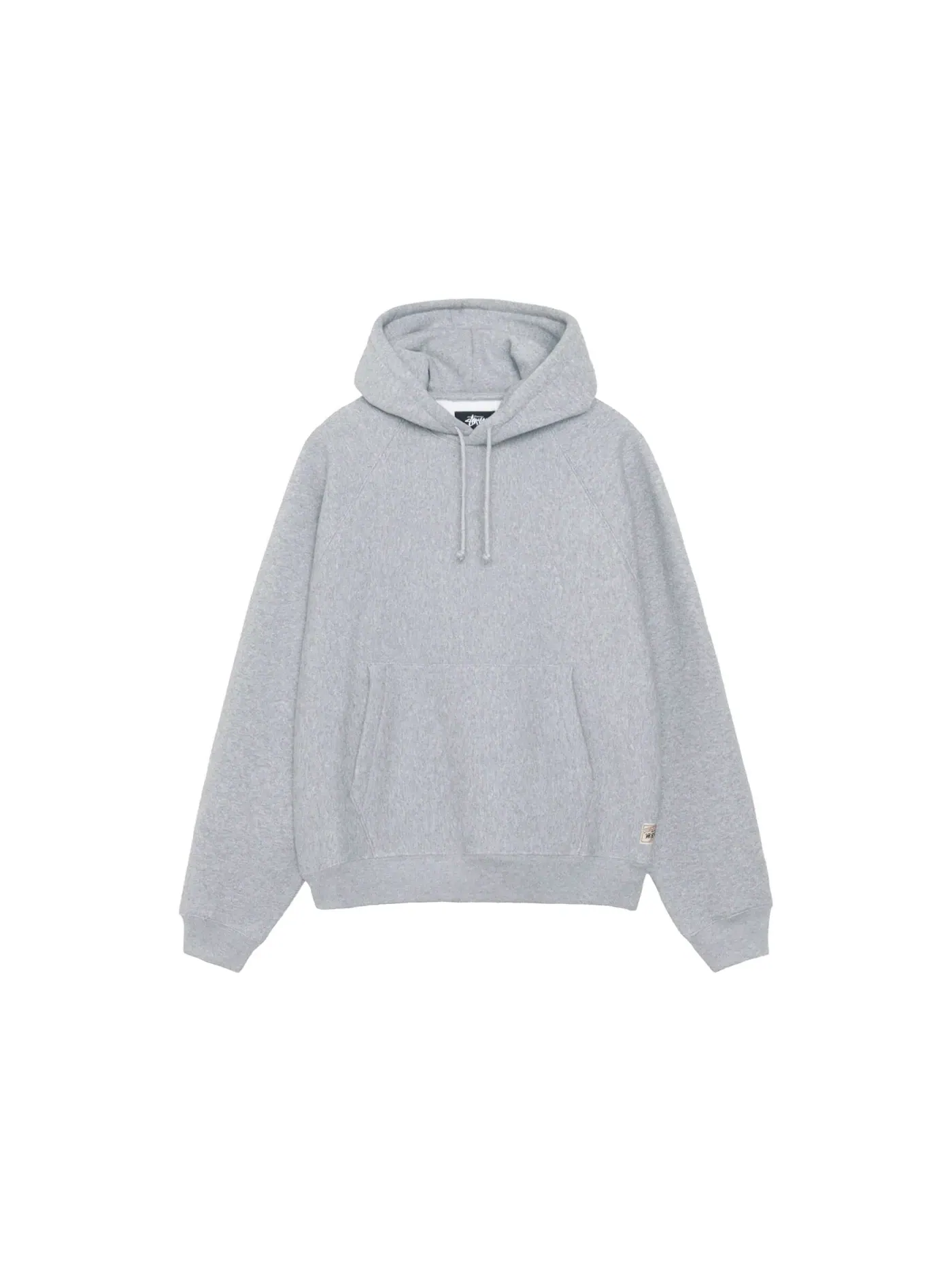 Мужское худи с длинным рукавом Stussy — изображение 1 из 2, серый