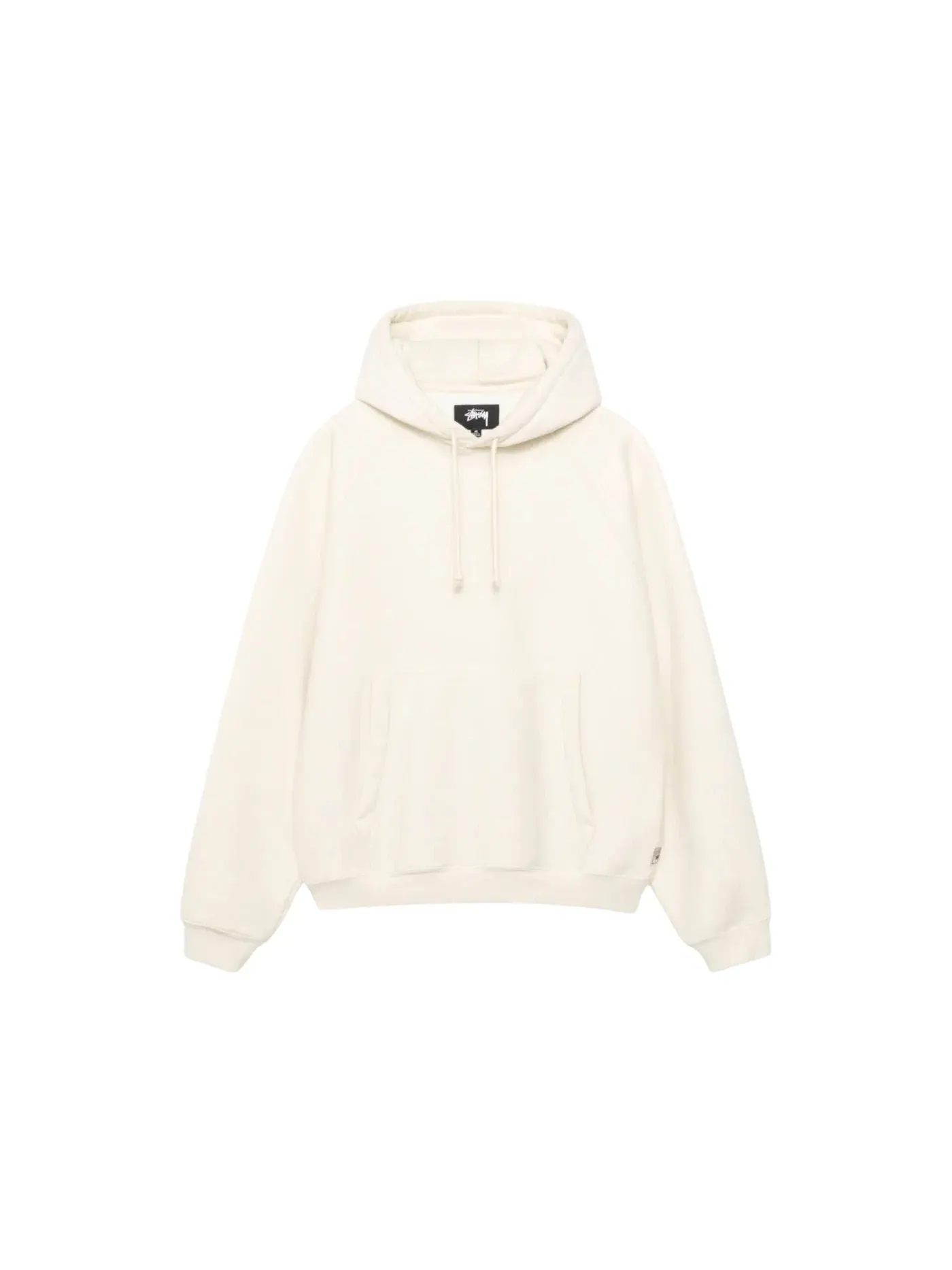 Мужская худи из флиса с рукавом реглан Stussy — изображение 1 из 2, прозрачный