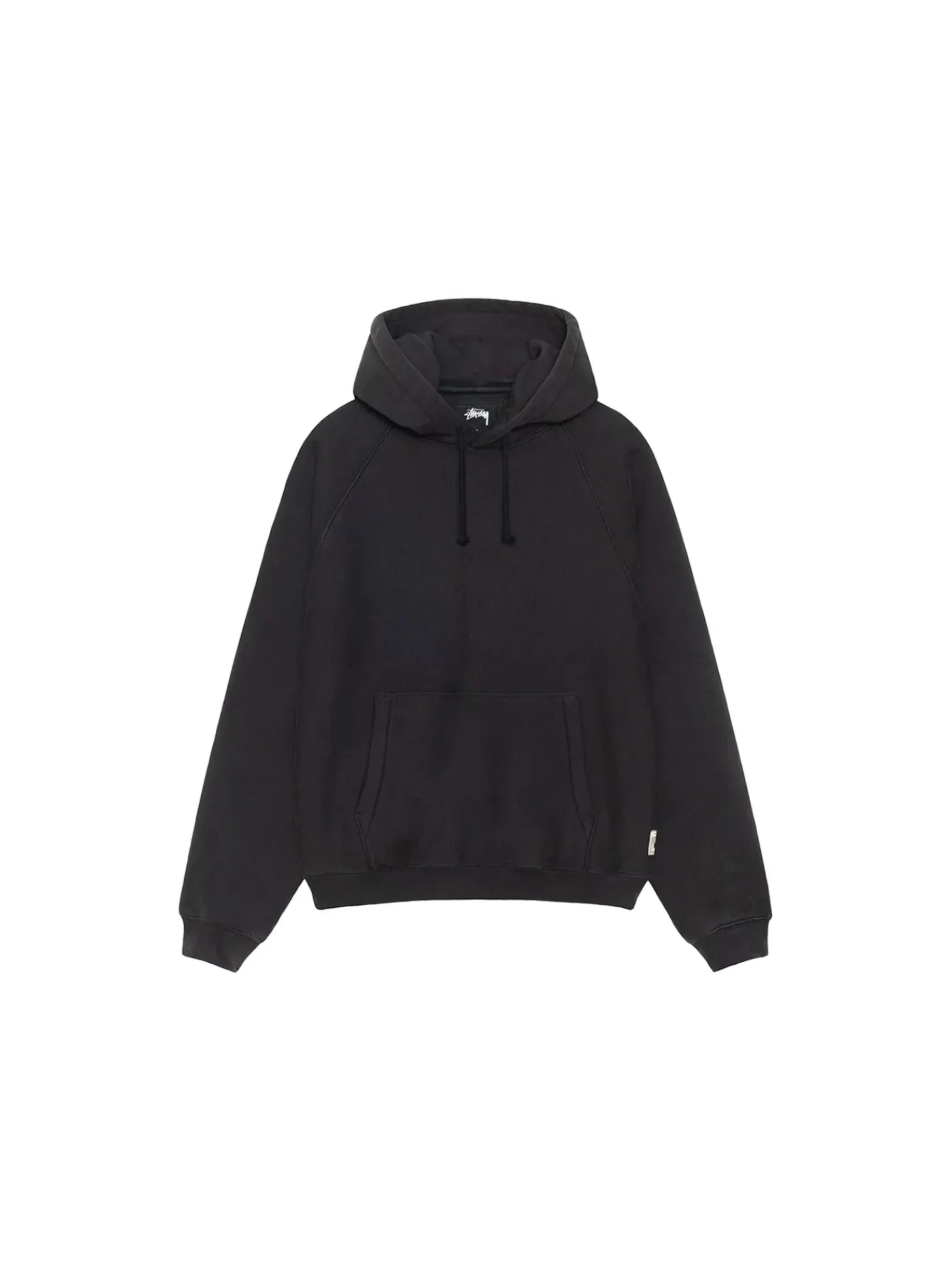 Мужская худи с длинным рукавом Stussy Hoodie — изображение 1 из 2, черный