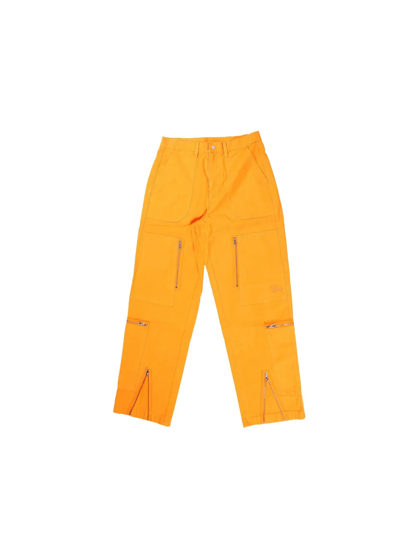 Мужские брюки из рипстопа с пигментным окрашиванием Pant Stussy — изображение 1 из 1, оранжевый
