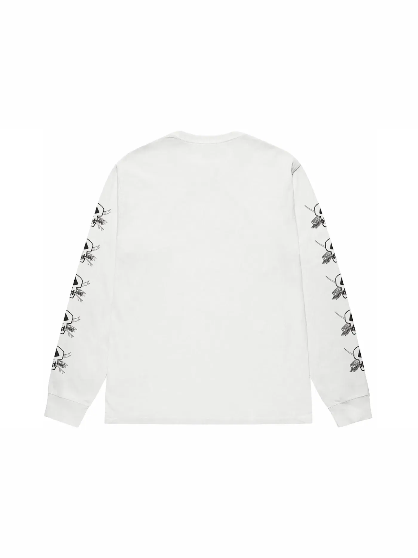 Мужская футболка с длинным рукавом Foils L/S Pigment Dyed Tee Stussy — изображение 2 из 2, прозрачный