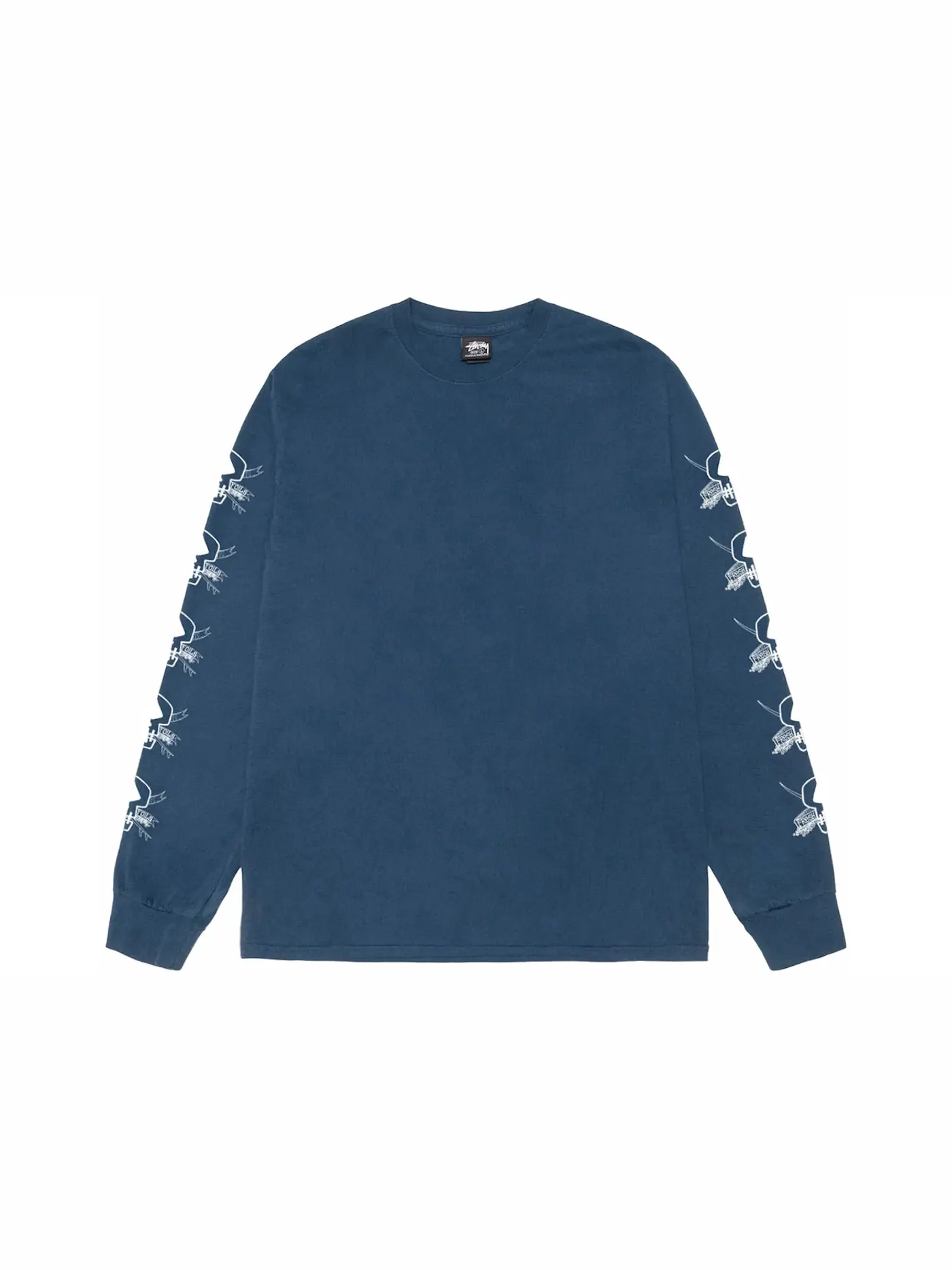 Мужская футболка с длинным рукавом Stussy Tee — изображение 1 из 2, темно-синий