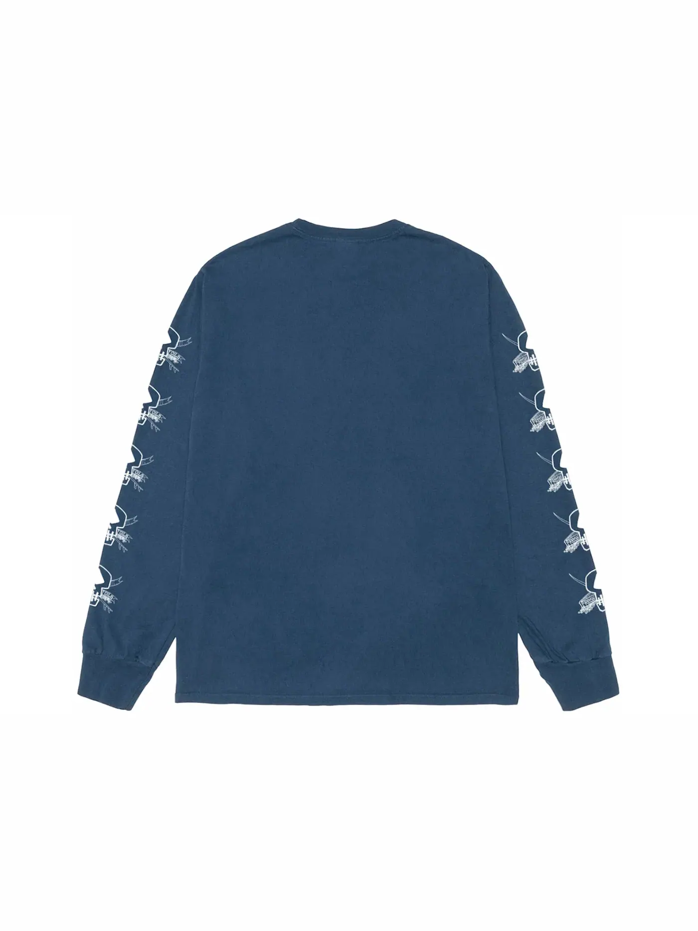 Мужская футболка с длинным рукавом Stussy Tee — изображение 2 из 2, темно-синий
