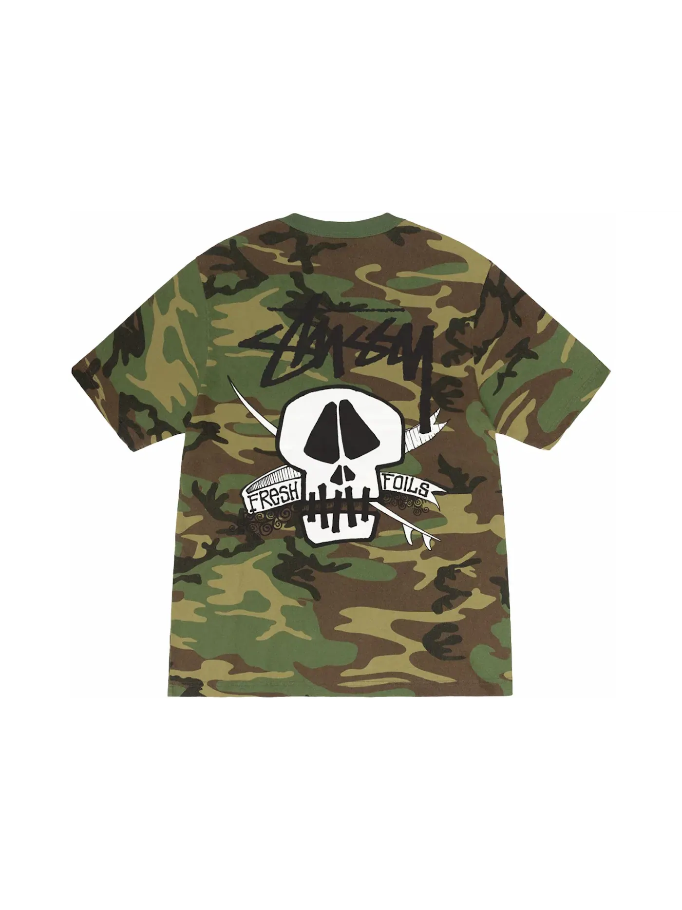 Мужская футболка с камуфляжным принтом Tee Stussy — изображение 1 из 2